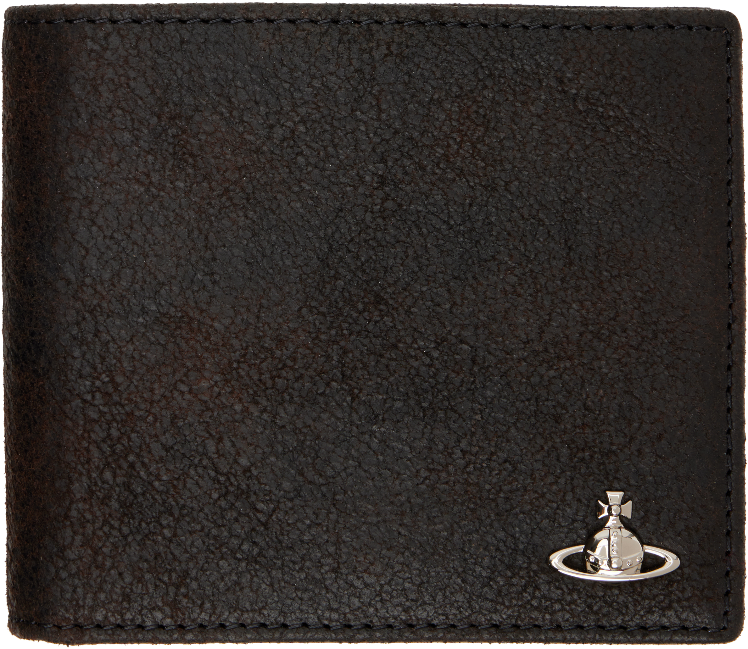Brown Billfold Man Wallet by Vivienne Westwood on Sale