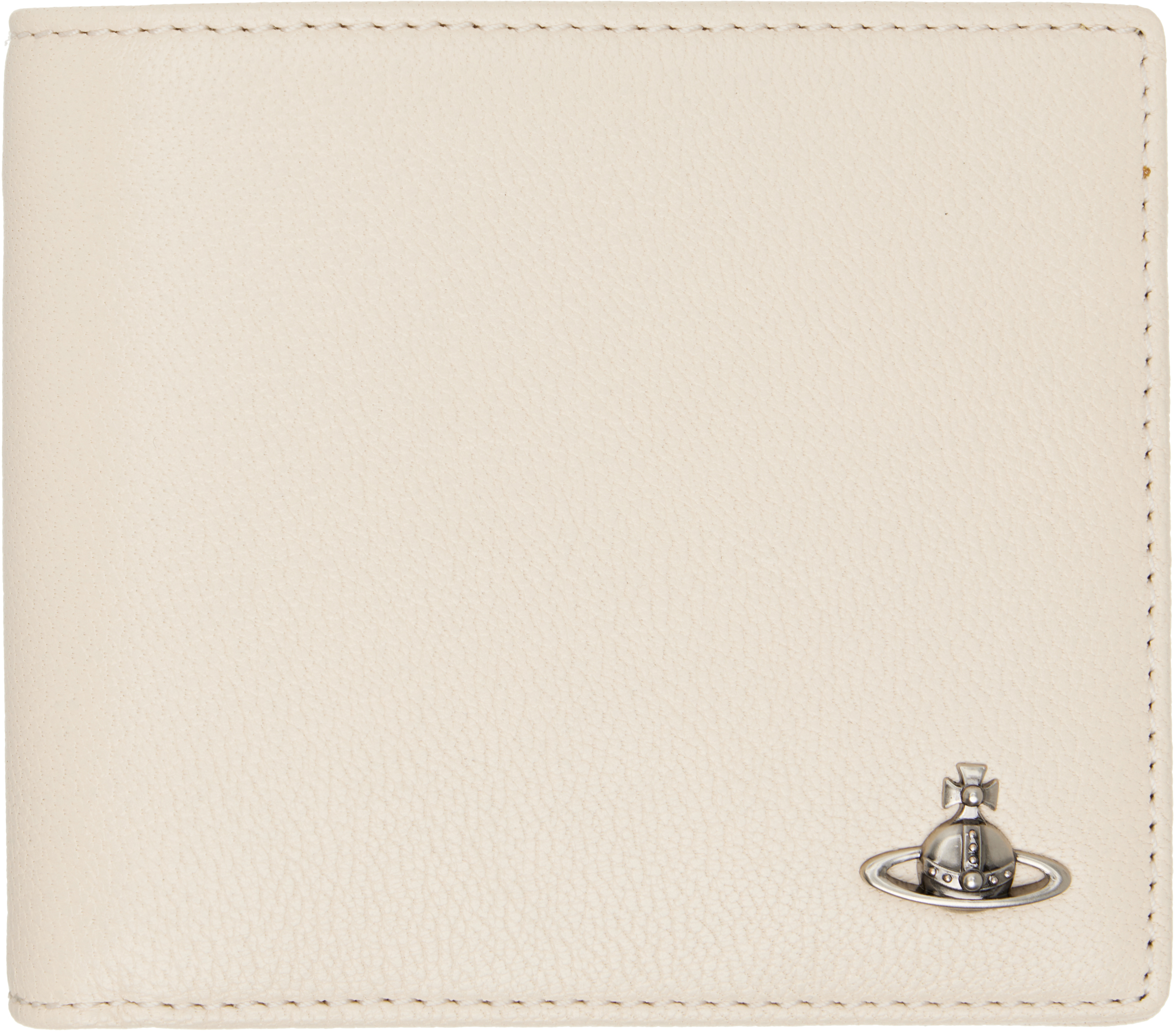 Off-White Billfold Man Wallet by Vivienne Westwood on Sale