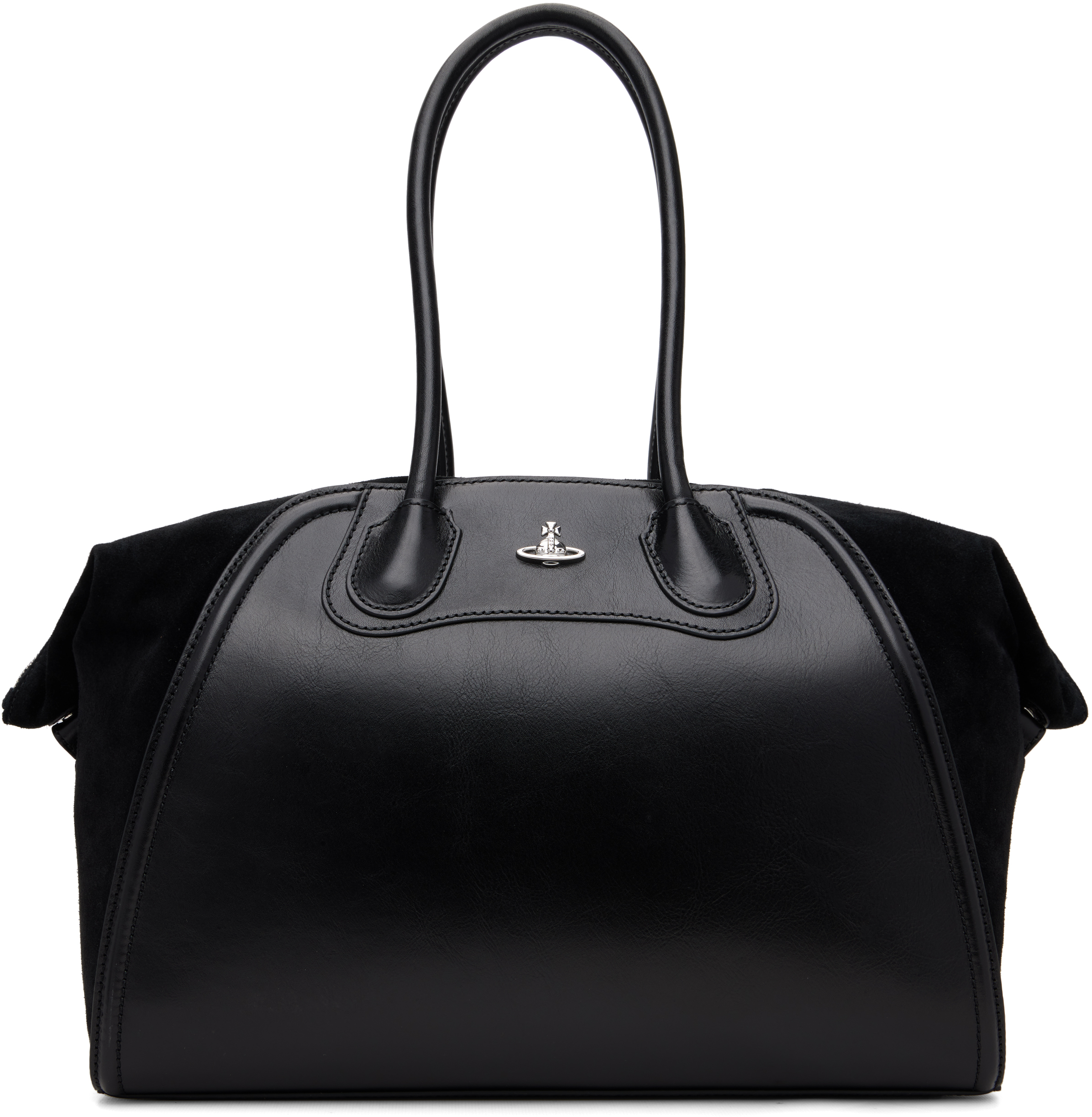 Vivienne Westwoodのバッグ Vivienne Westwood: Black Shirley Small Holdall Bag | SSENSE