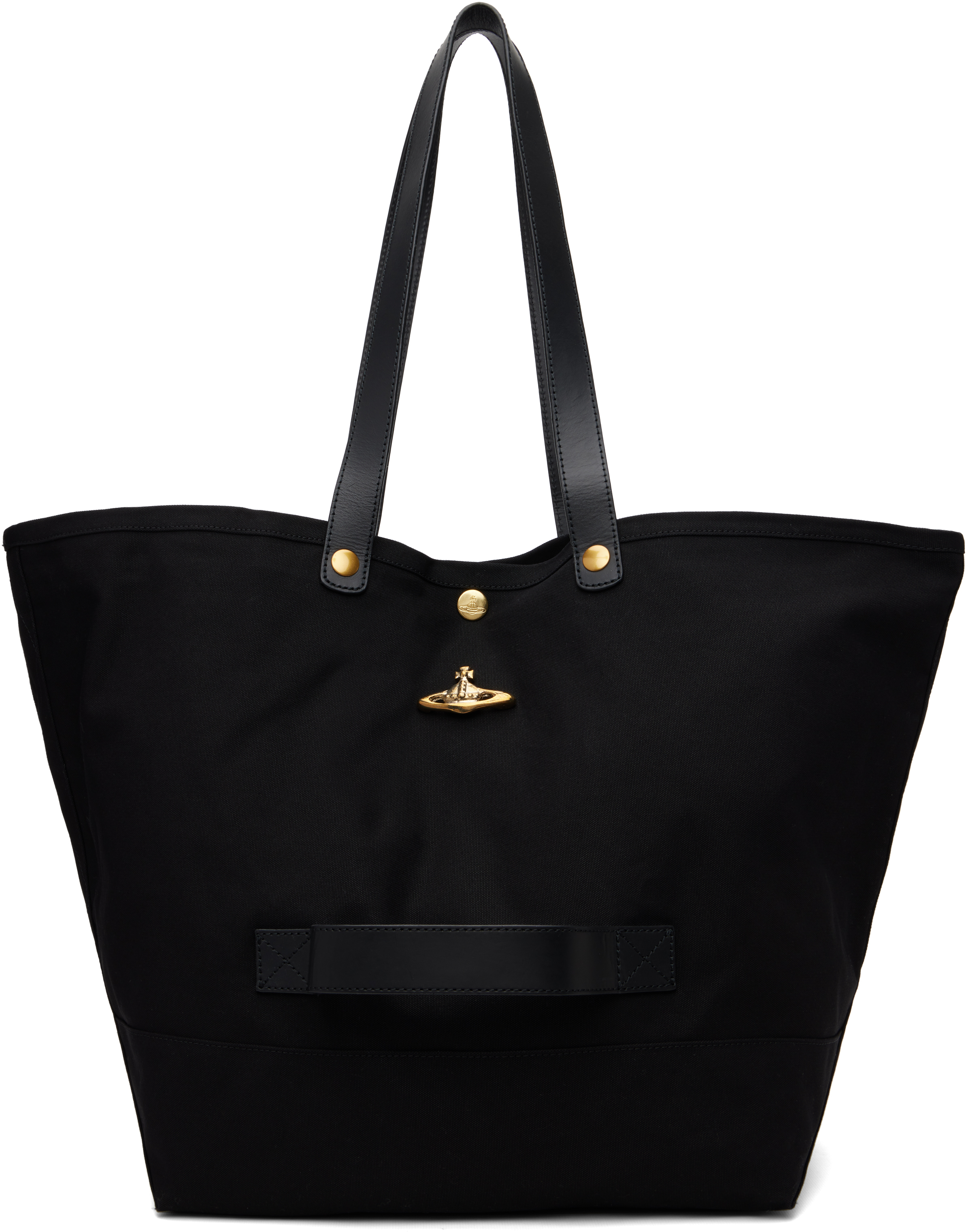 バッグ Vivienne Westwood tote bag Black Utility Small Shopper Tote by Vivienne Westwood on Sale