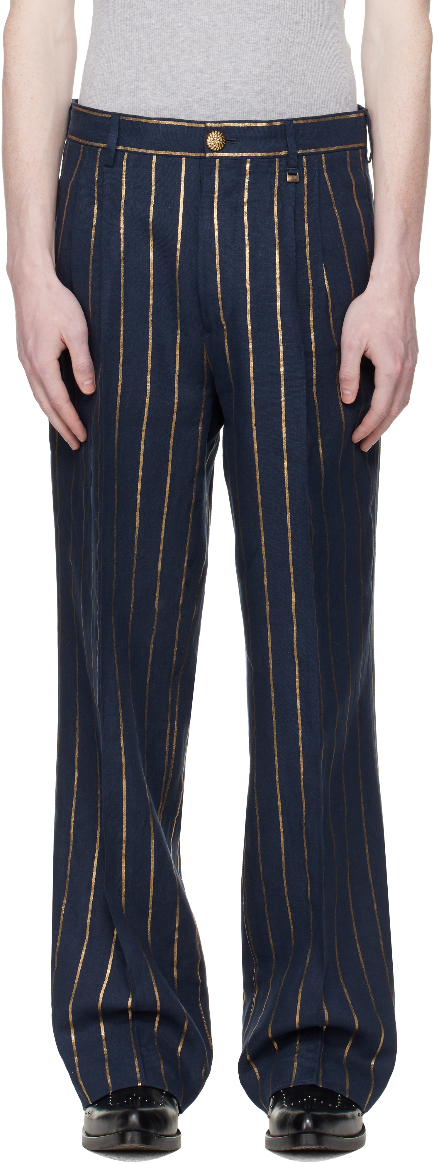 Vivienne Westwood Navy Rafael Trousers