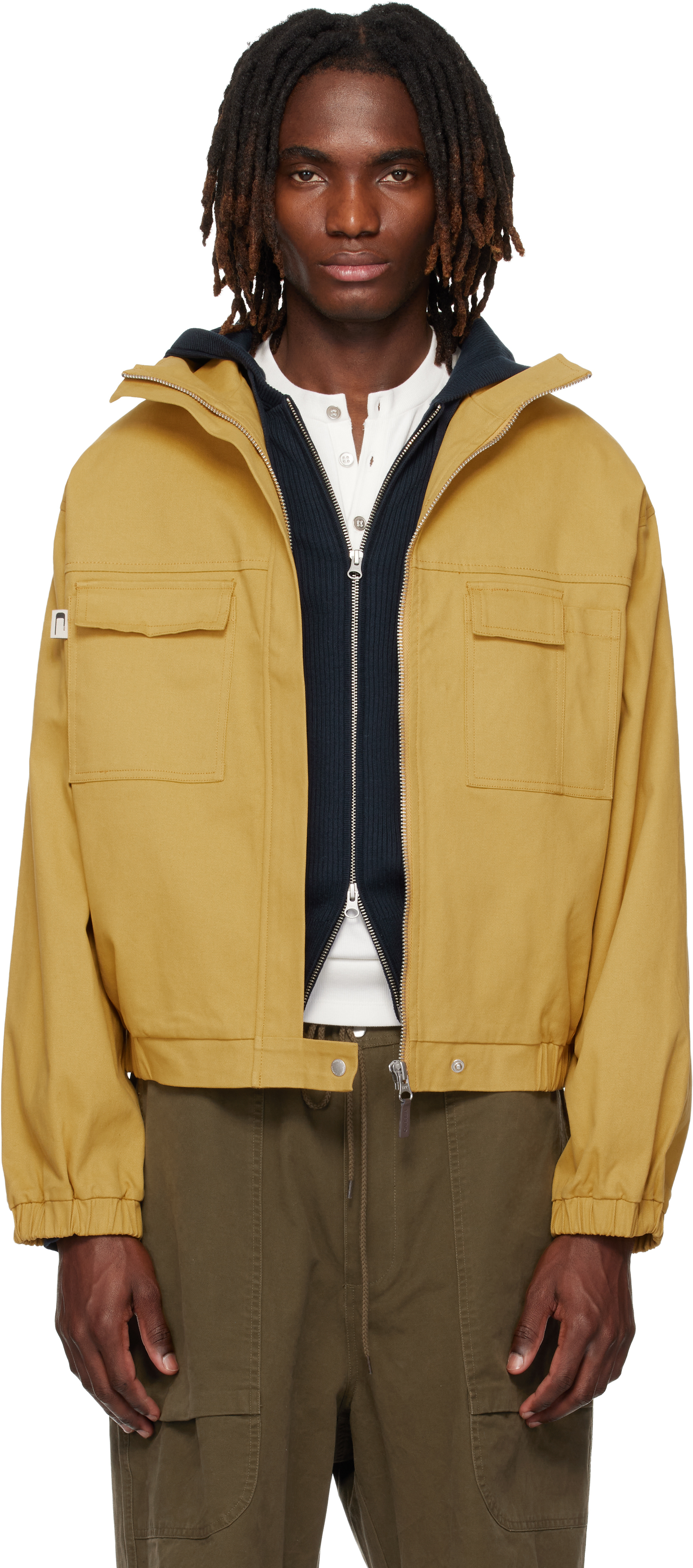 CARRER Yellow Barrau Jacket