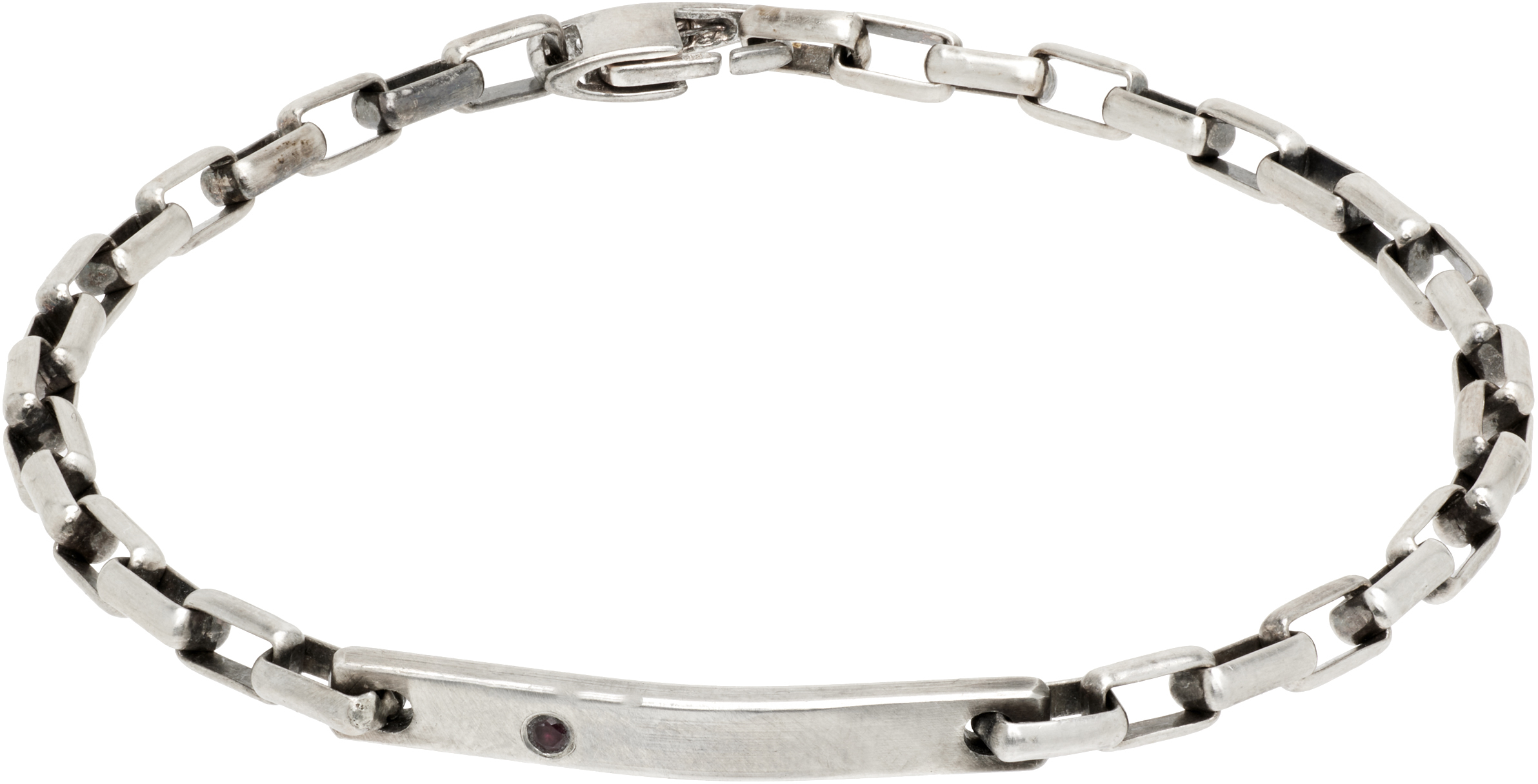 title of work Box Link Bar Bracelet