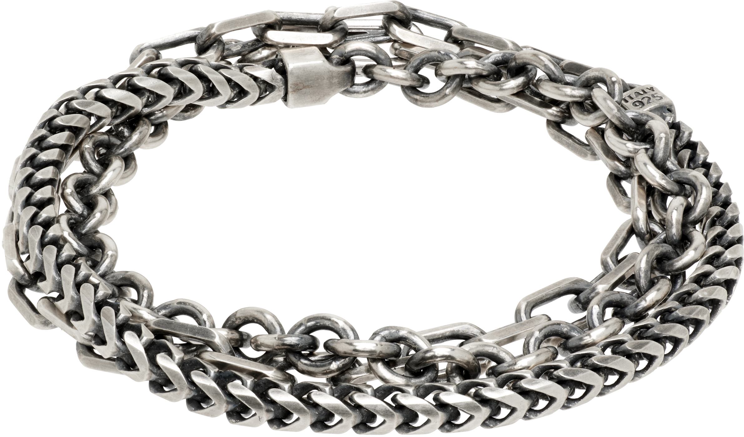 title of work Multi Wrap Snake Bracelet