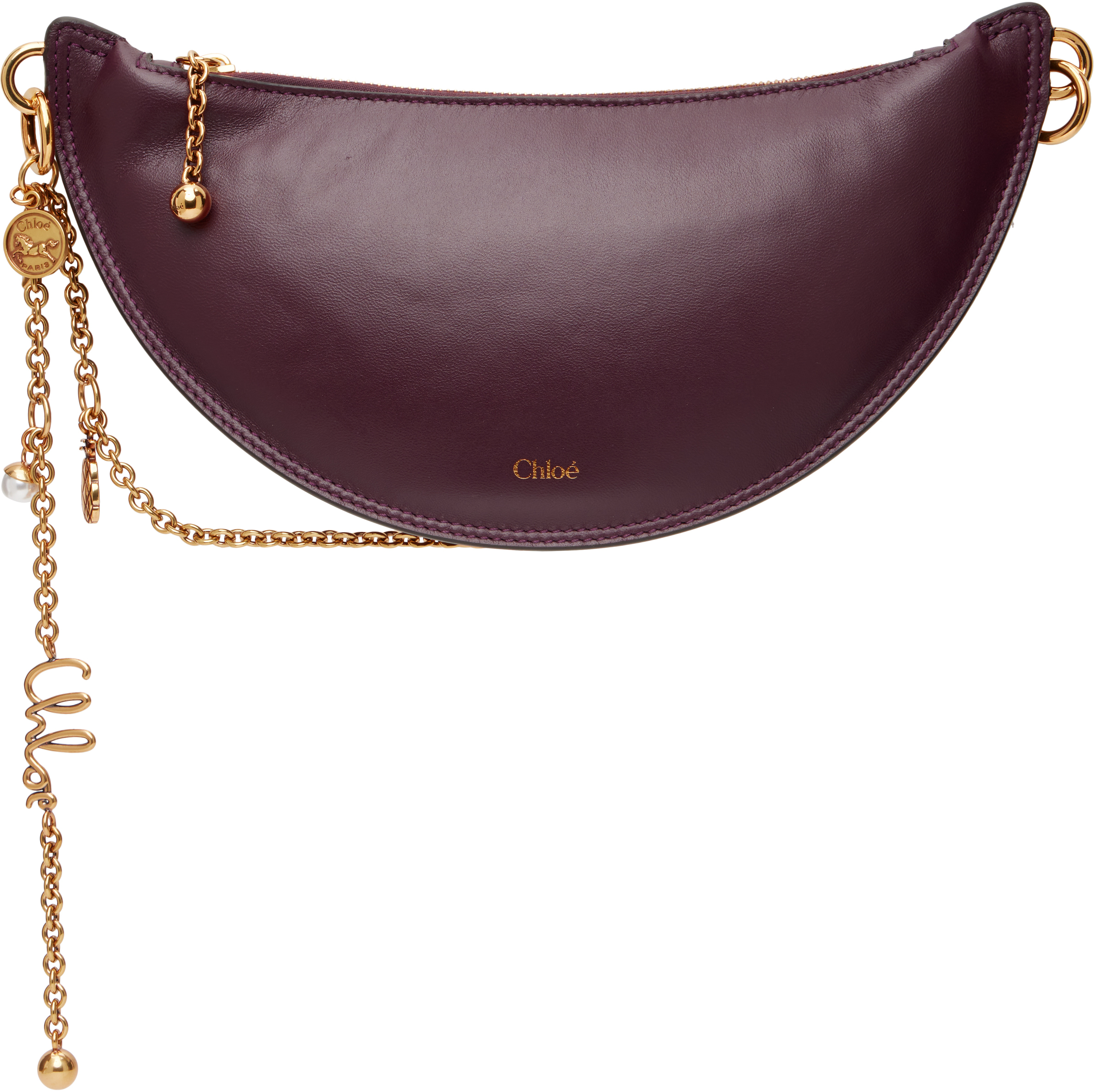 chloe shoulder bag 〻〻 CHLOÉ Bracelet embellished textured-leather shoulder bag | NET-A