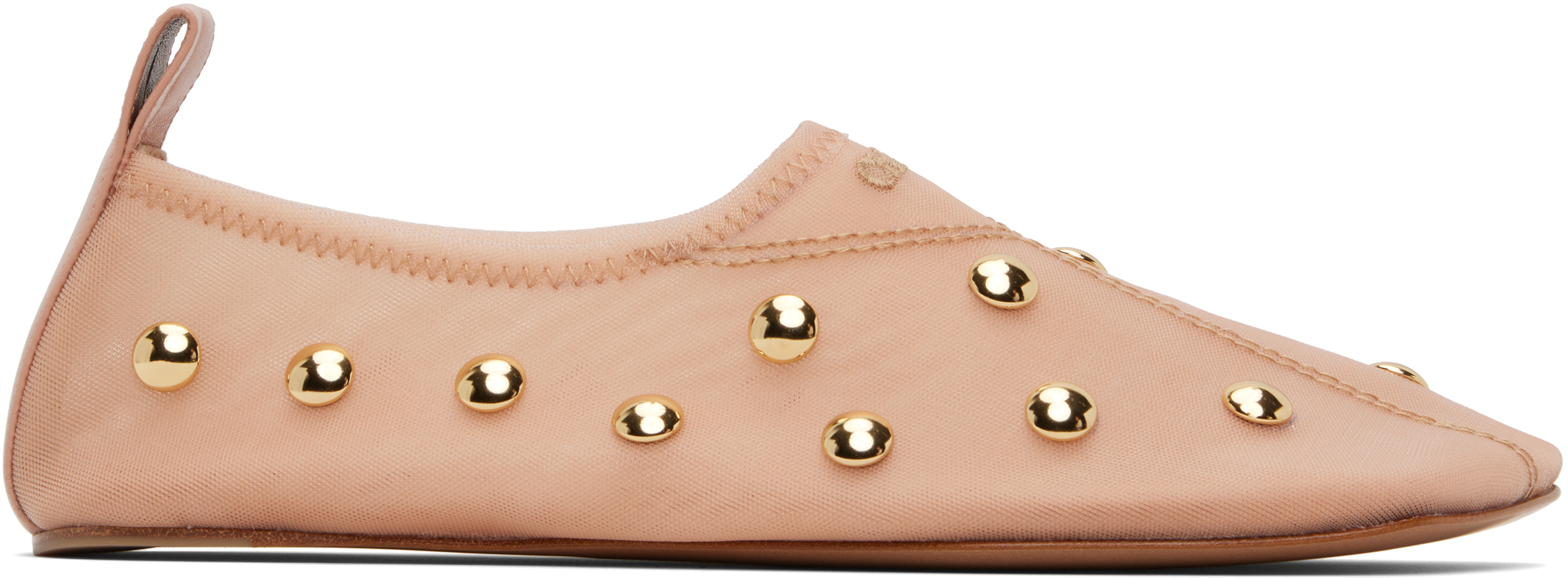 Chloé Pink Rita Flats
