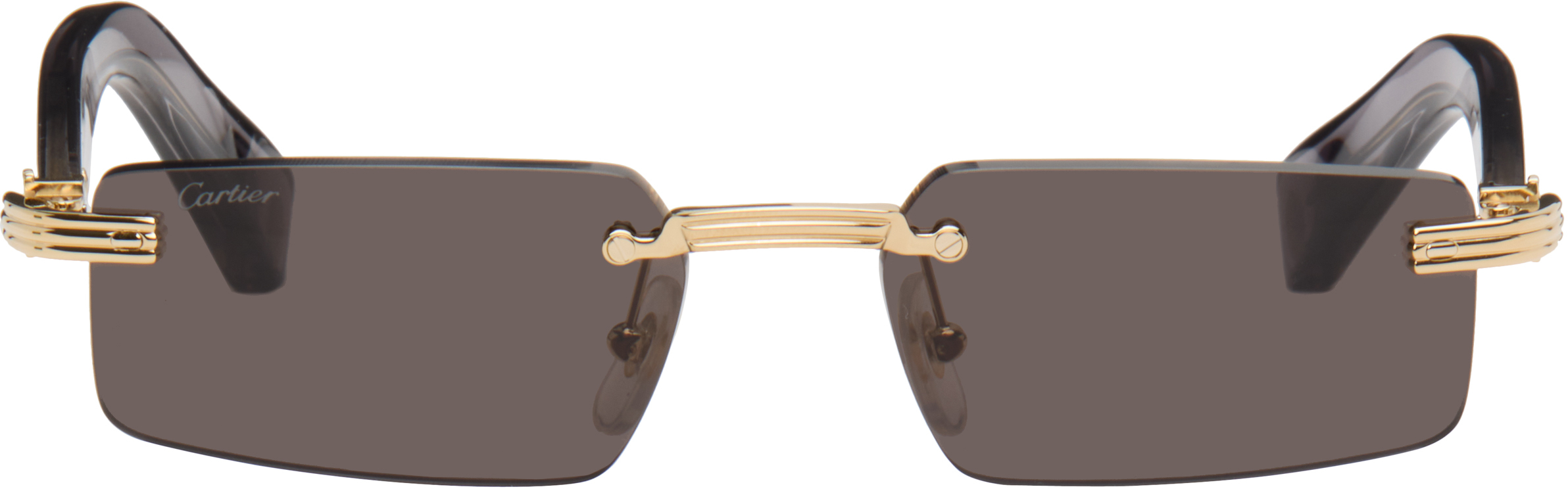 Cartier Gray CT0537S Sunglasses