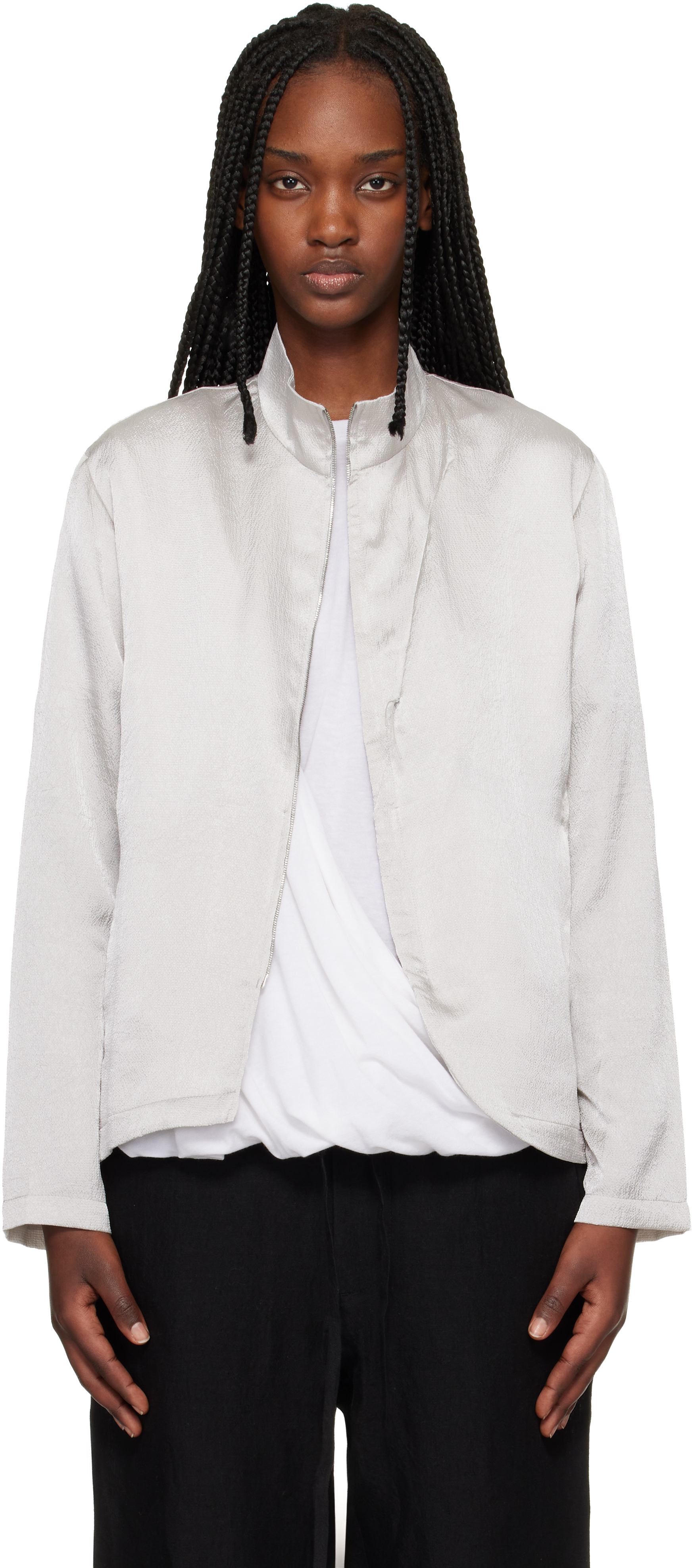 トップス POST ARCHIVE FACTION (PAF) SSENSE 4.0+ post-archive-faction-silver-