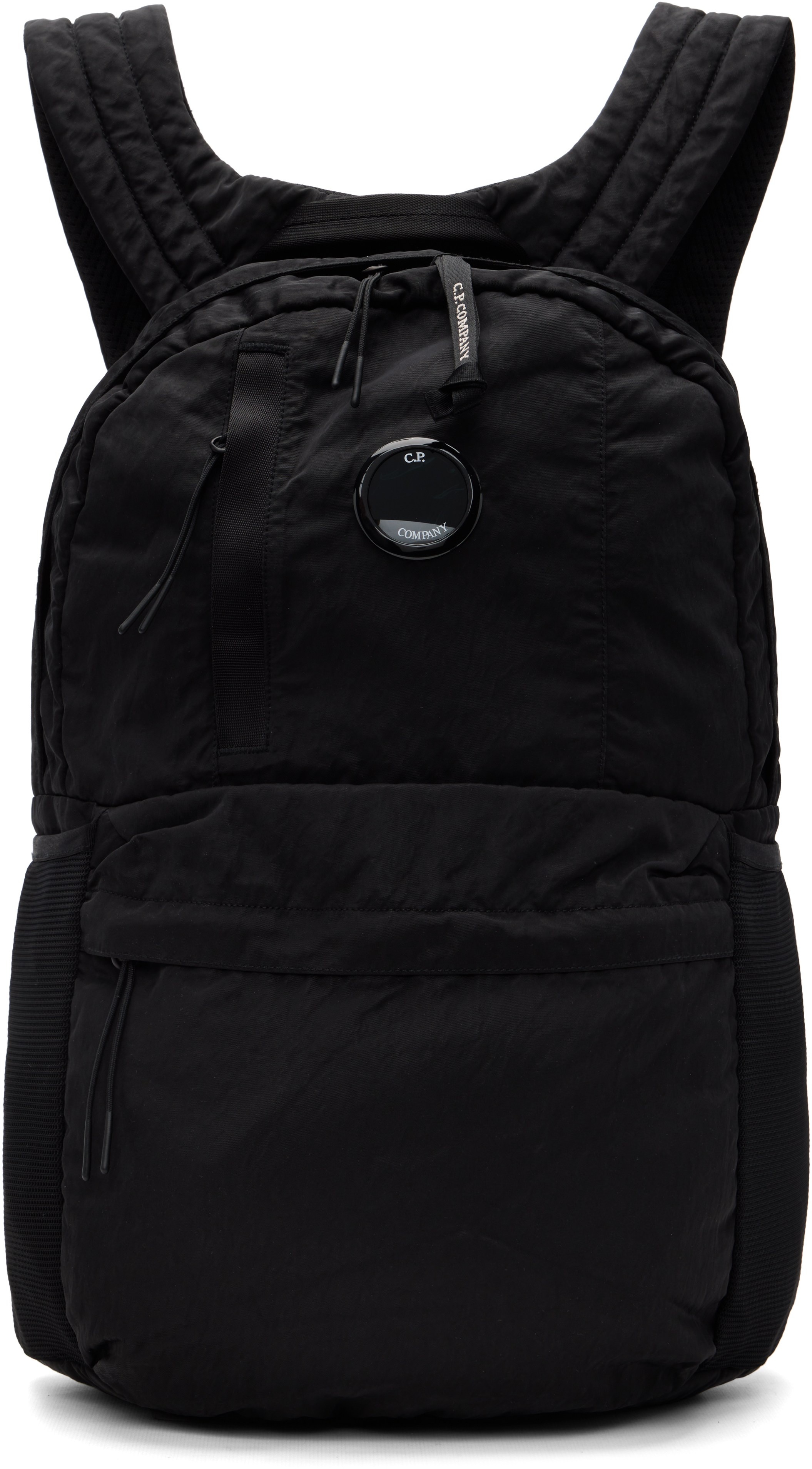 C.P. Companyのブラック Nylon B バックパックがセール中