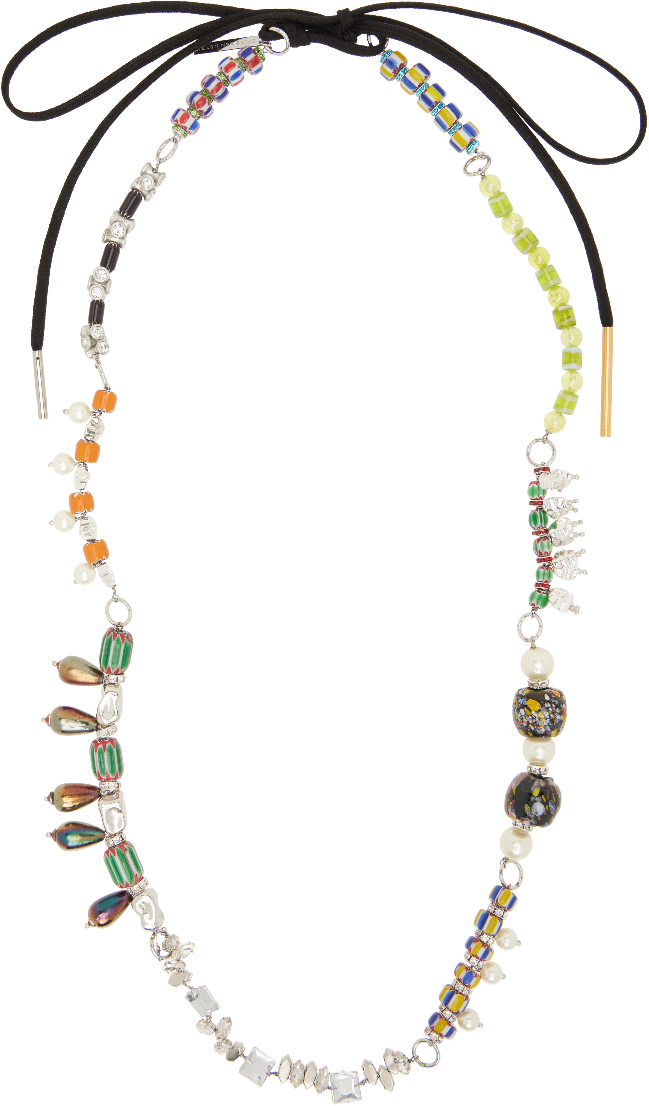 Dries Van Noten: Charm Lace Necklace | SSENSE
