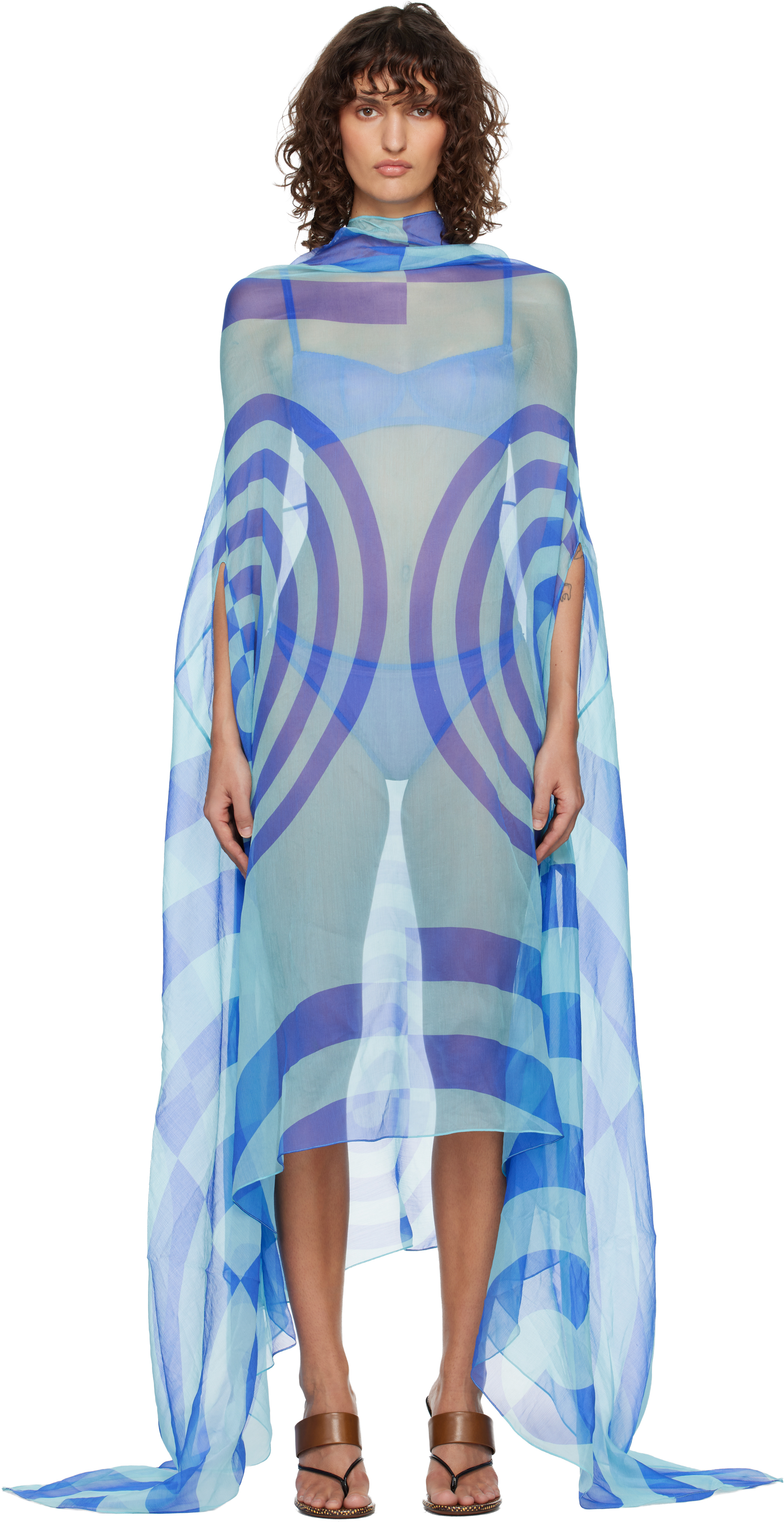 chinese dress ladies Dries Van Noten – Dries Van Noten Maxi Silk Dress in Barcelona or Shop  Online Mujer 732-001561 01 main image 1