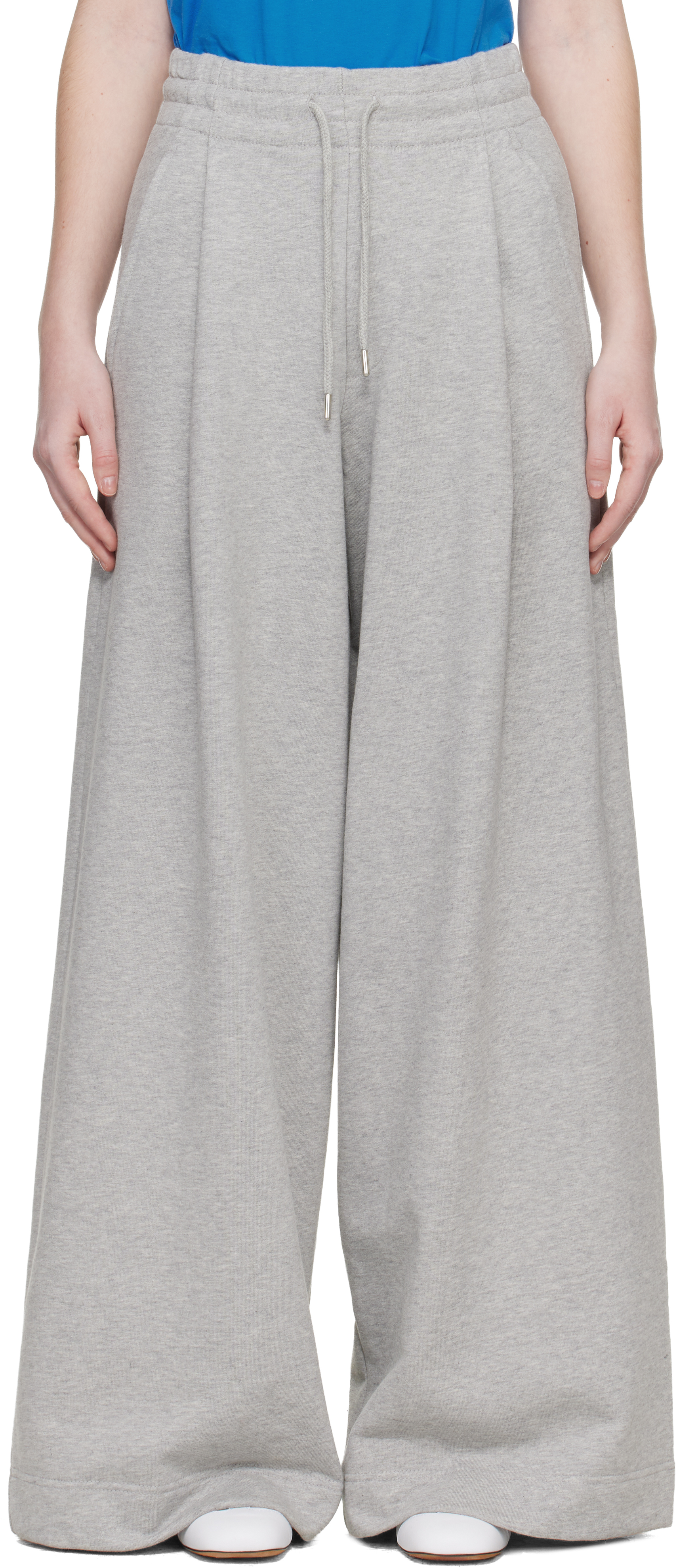 Dries Van Noten Gray Loose Sweatpants