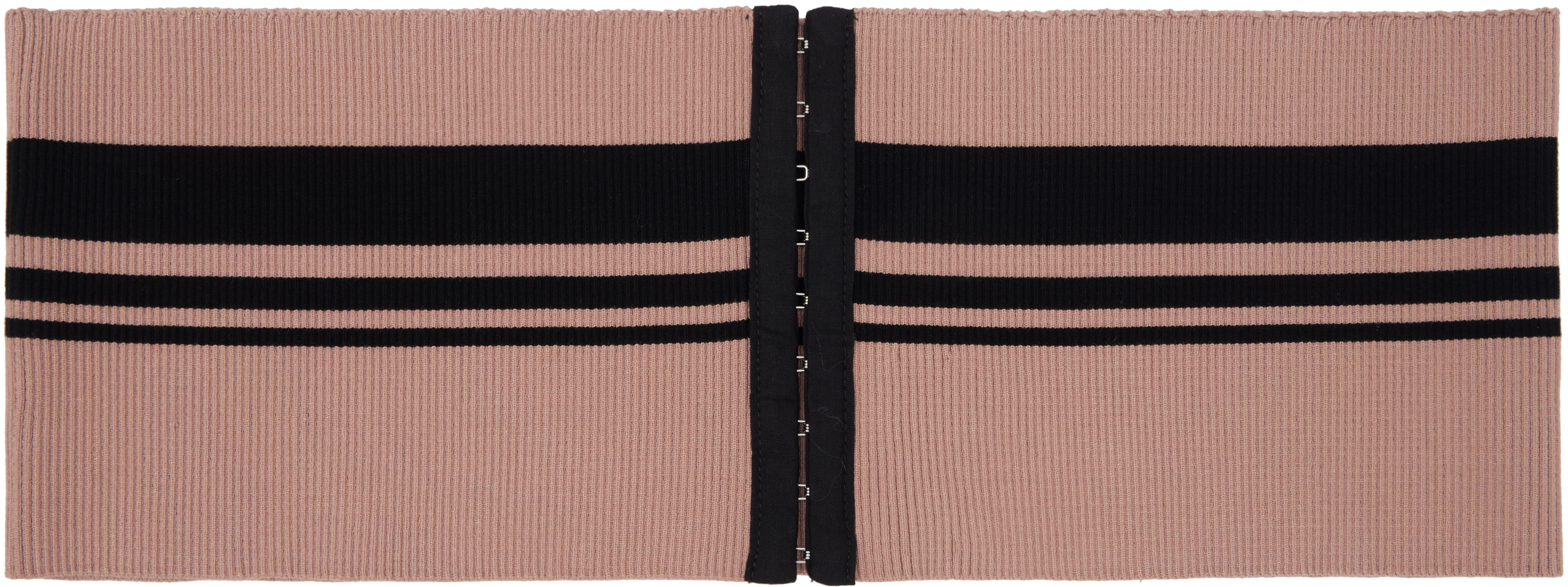 Dries Van Noten: ピンク リブ ウエスト ベルト | SSENSE 日本