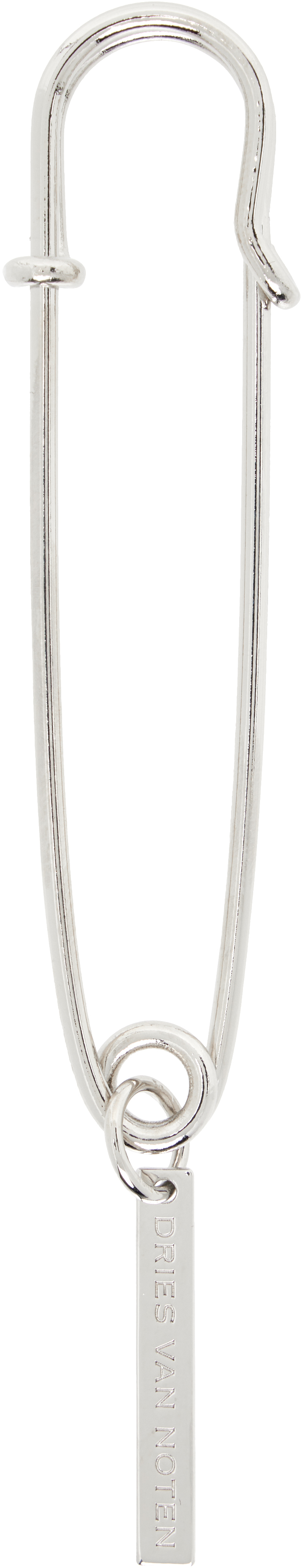 DRIES VAN NOTEN ピンバッジ　ブローチ Dries Van Noten: Safety Pin Brooch | SSENSE Canada