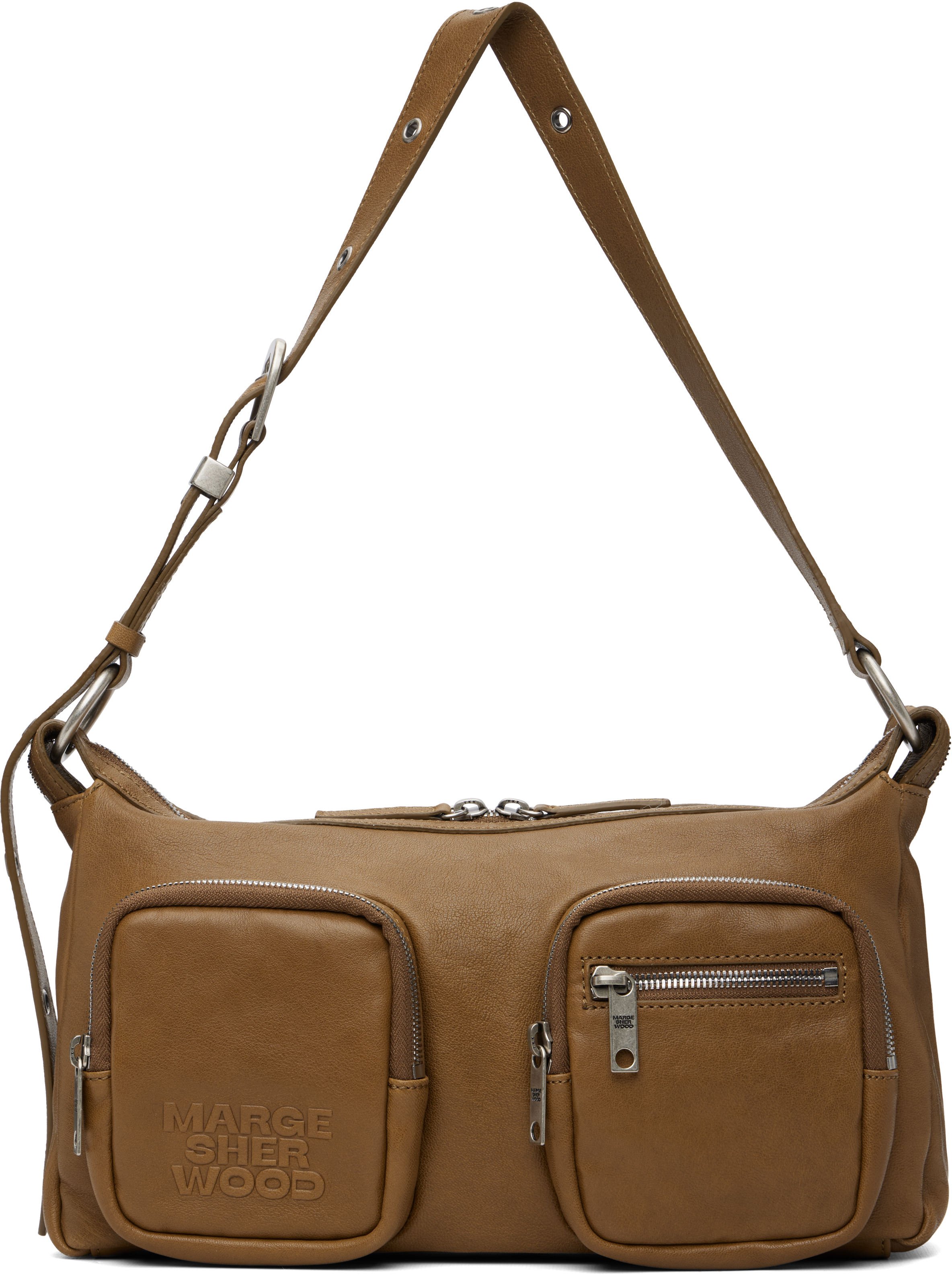 SSENSE Canada Exclusive Khaki Outpocket Bag by MARGESHERWOOD on Sale