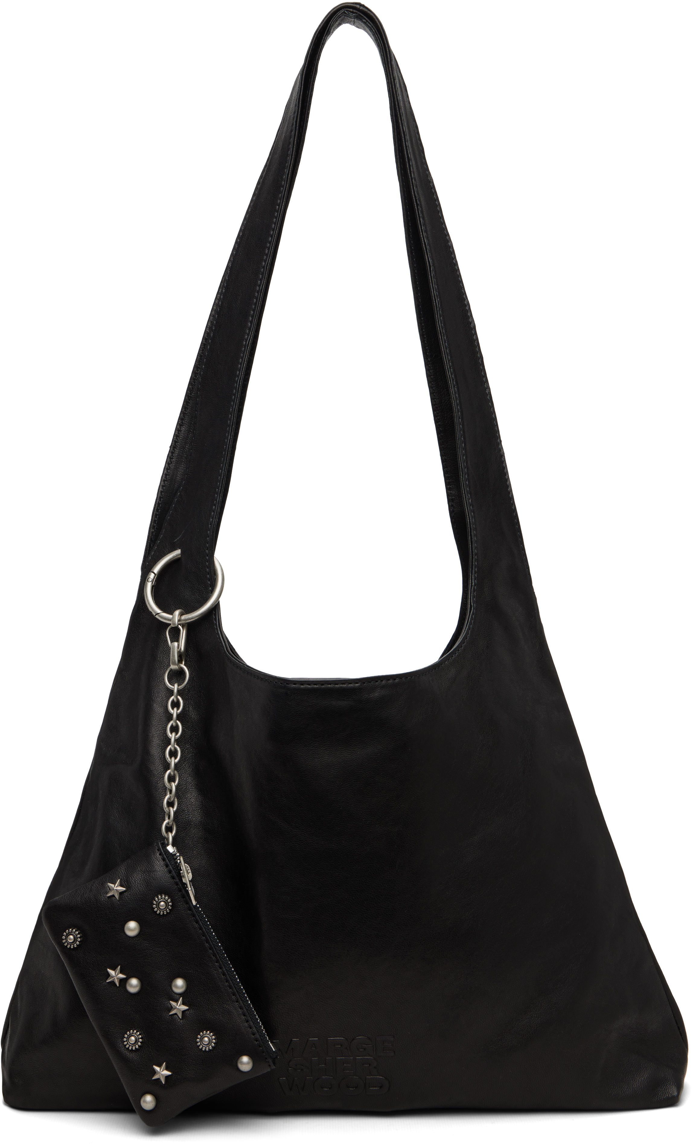 Black Halter Large Bag by MARGESHERWOOD on Sale