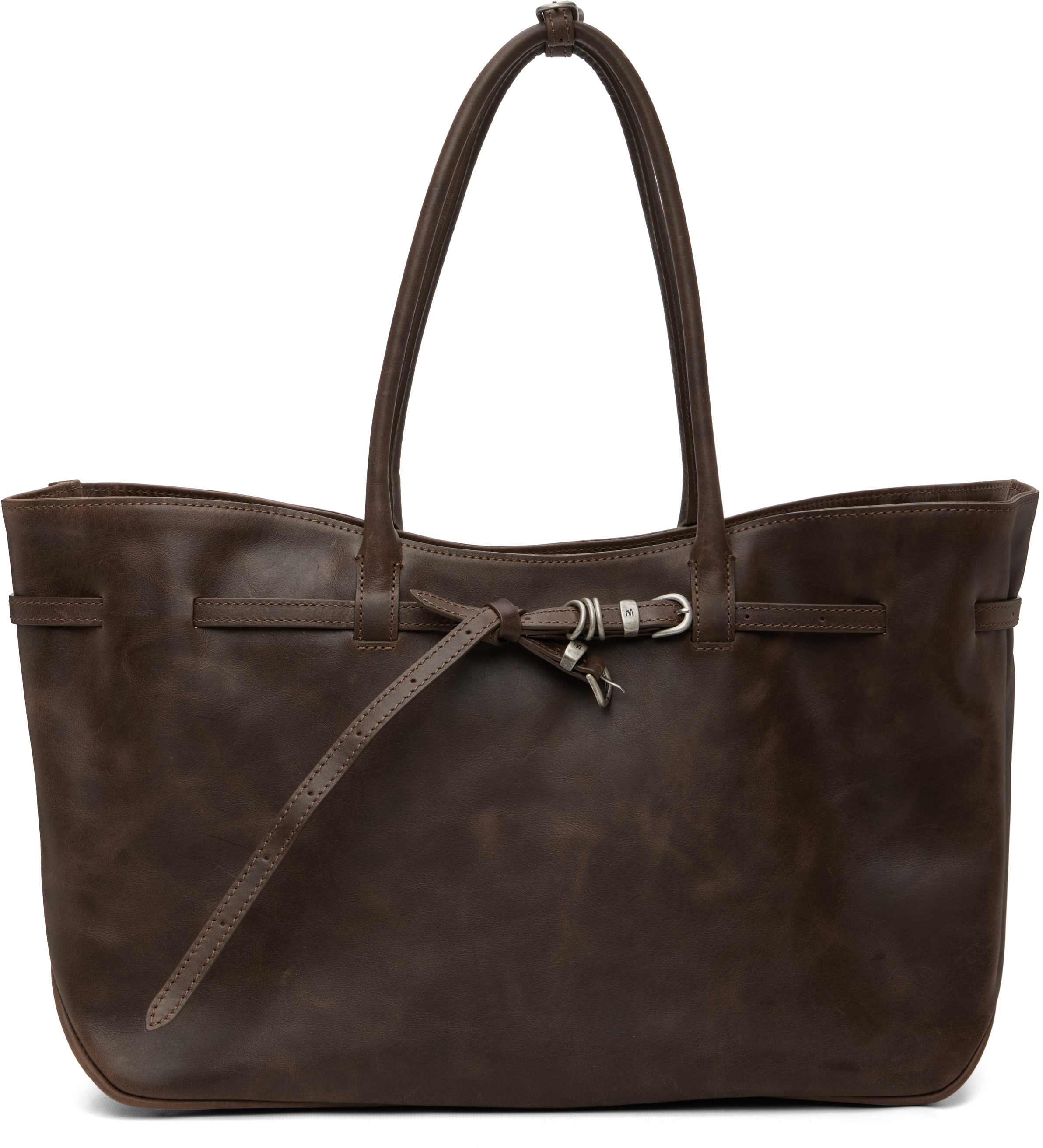 Brown Grandma Used Large Tote by MARGESHERWOOD on Sale
