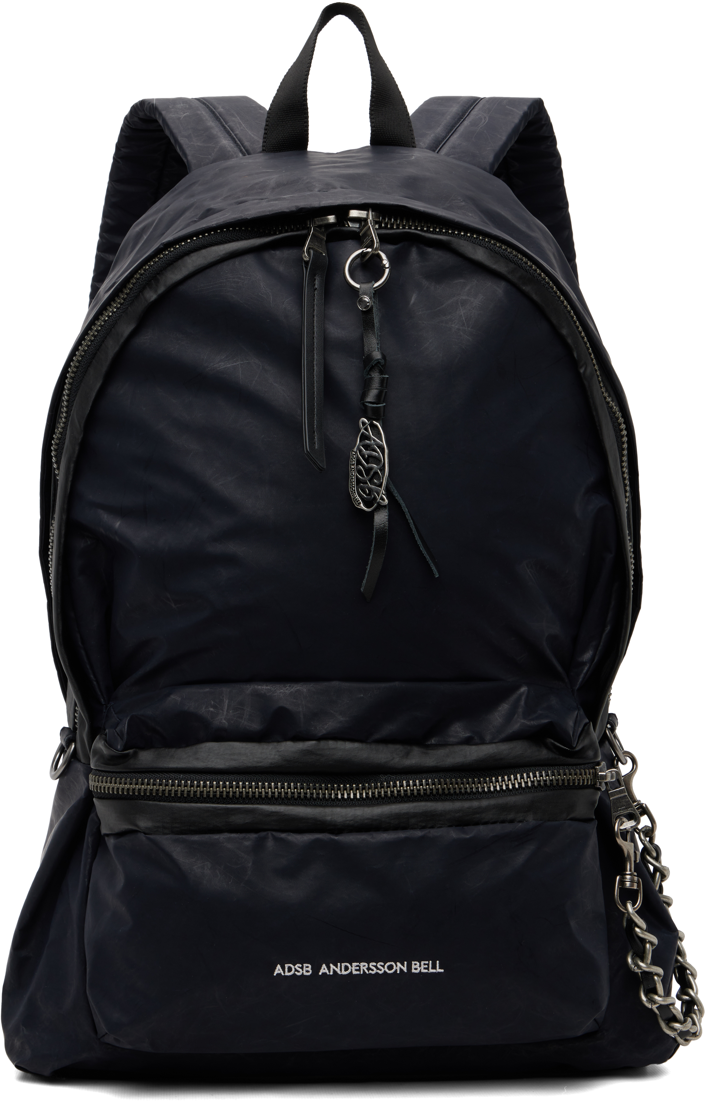 Black Carbon Backpack by Andersson Bell on Sale