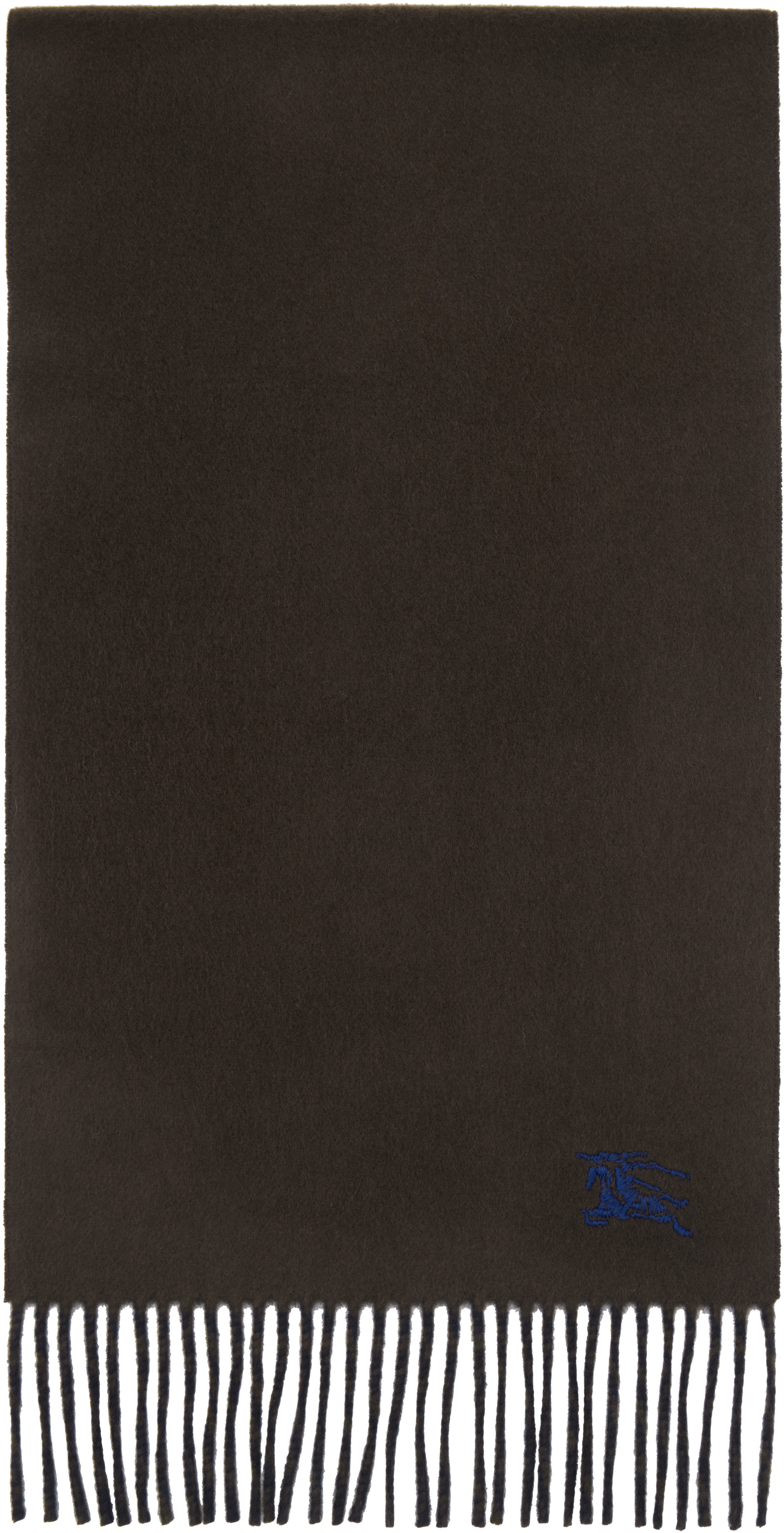 Burberry Brown Reversible Cashmere Scarf