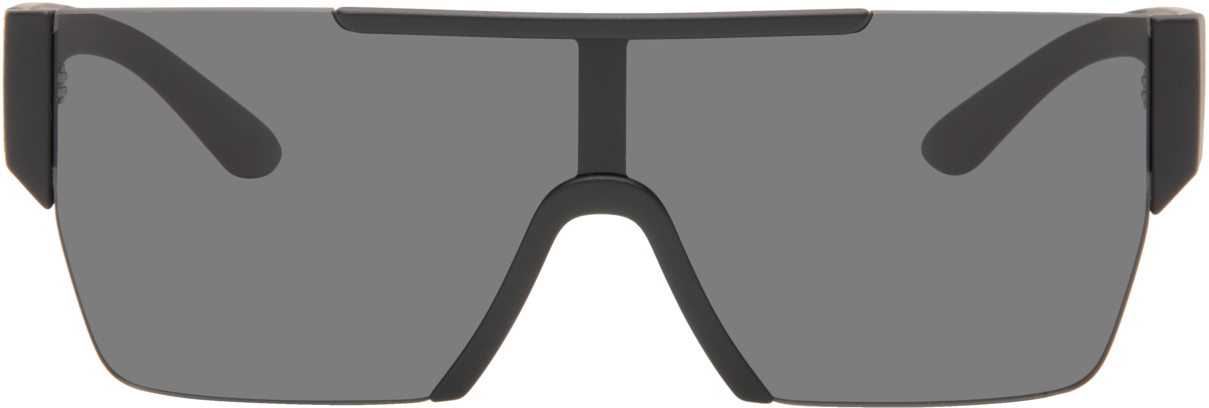 ?️?Burberry Shield Sunglasses Black Frame Mirrored Lenses Burberry Shield Sunglasses - B3033 – Trovelle main image 3