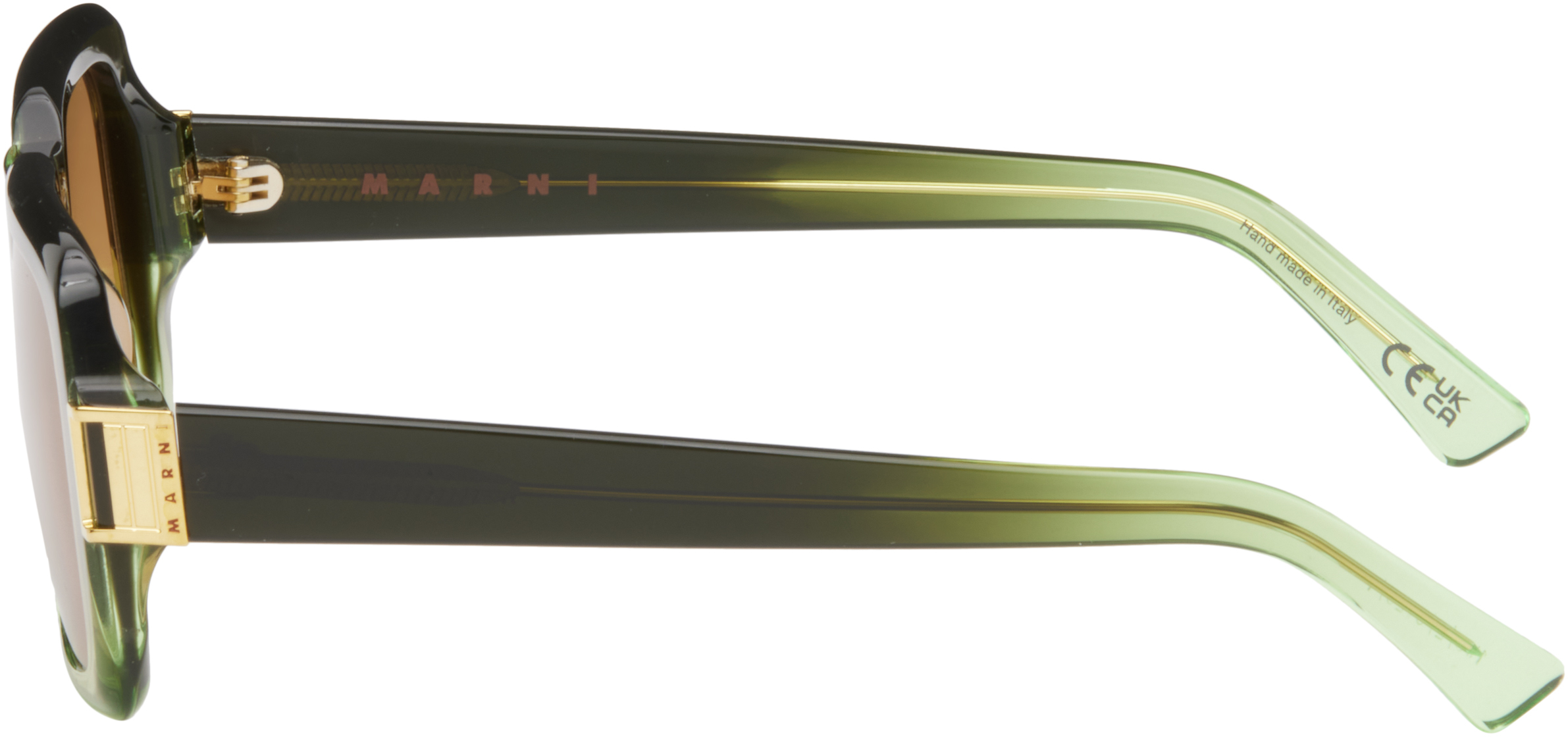 Marni Green Retrosuperfuture Edition Zamalek Sunglasses In Green