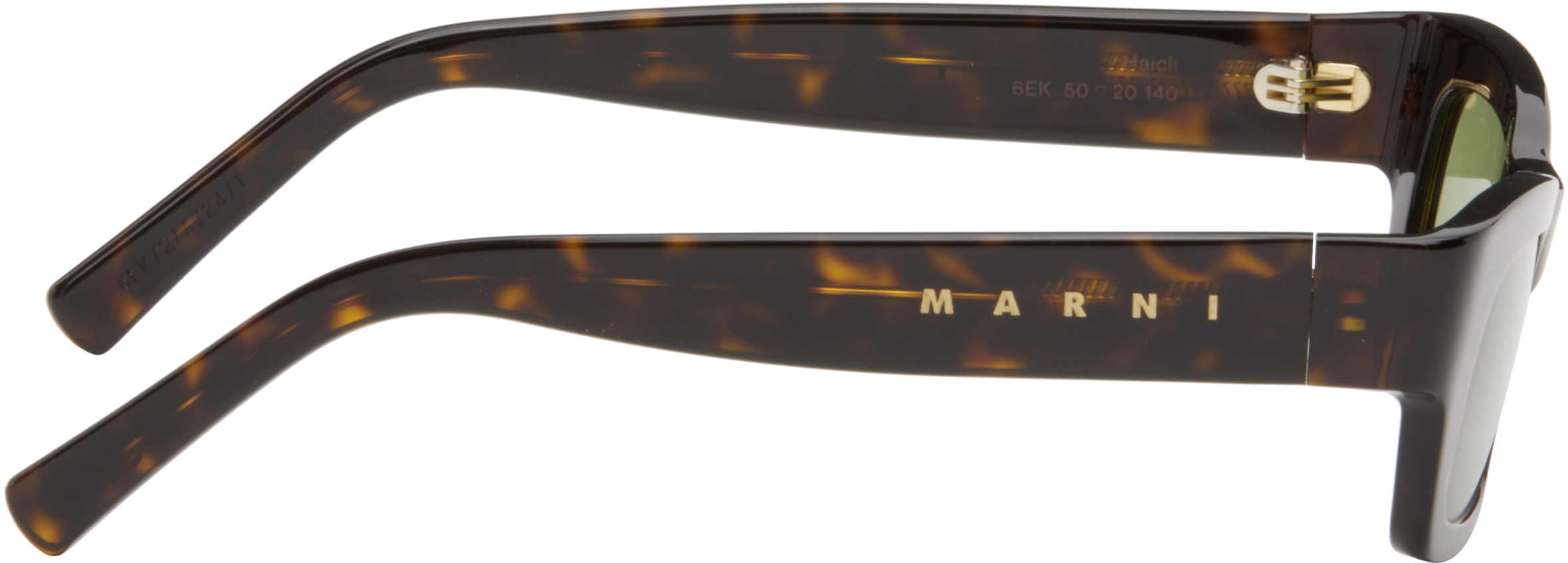 Marni Brown Retrosuperfuture Edition Haicli Sunglasses In Brown