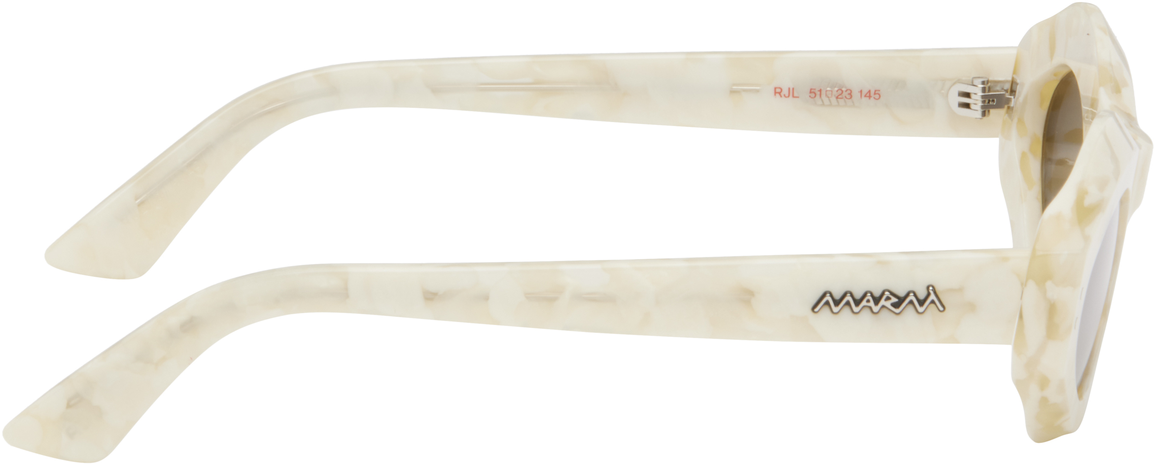Marni Off-white Retrosuperfuture Edition Zytherin Sunglasses In Neutral