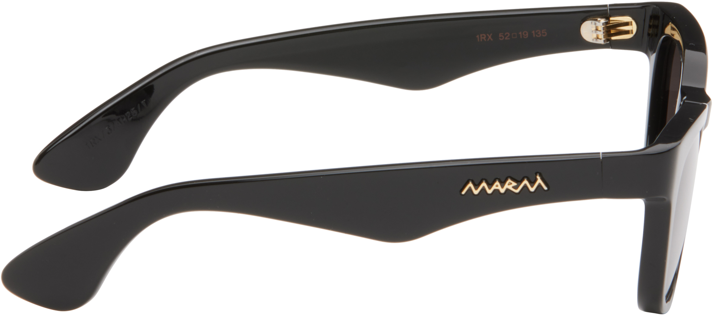 Marni Black Retrosuperfuture Edition Zasth Sunglasses In Black