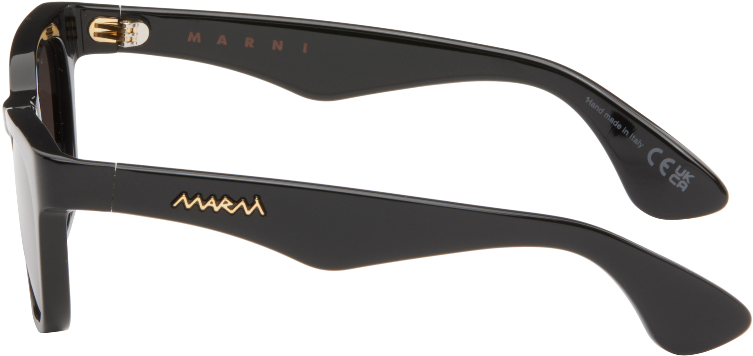 Marni Black Retrosuperfuture Edition Zasth Sunglasses In Black
