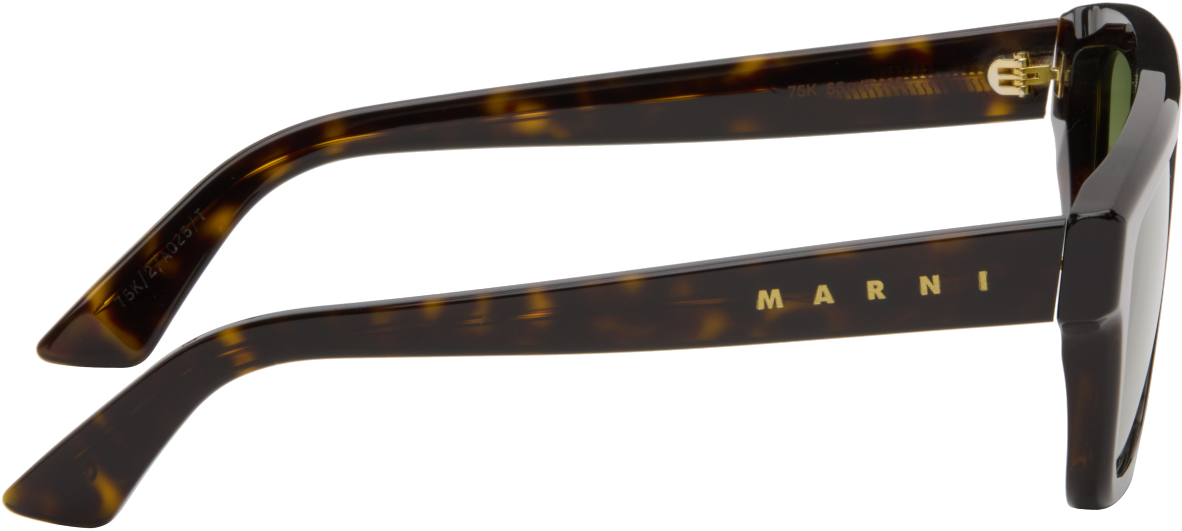 Marni Brown Retrosuperfuture Edition Nistakari Sunglasses In Brown