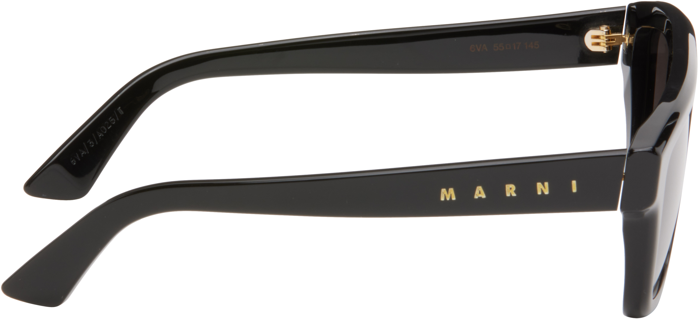 Marni Black Retrosuperfuture Edition Nistakari Sunglasses In Black
