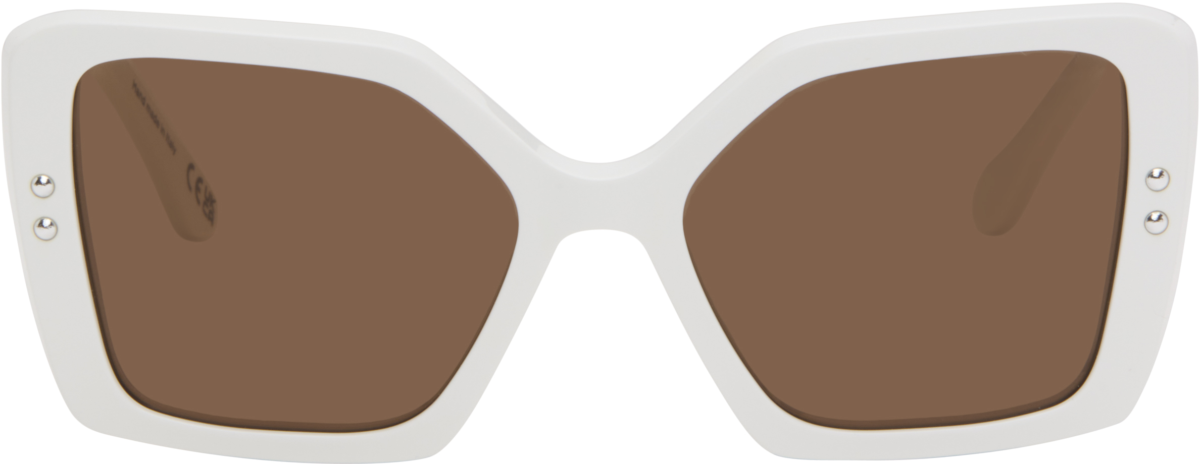 Marni White Retrosuperfuture Edition Nimrela Sunglasses In White
