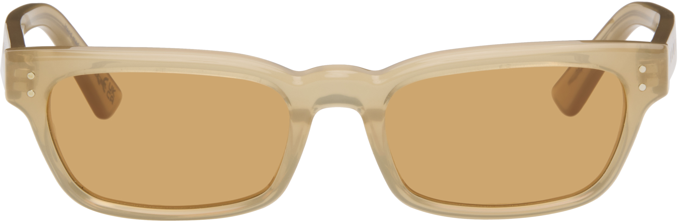 Marni Beige Retrosuperfuture Edition Floosa Sunglasses In Neutral