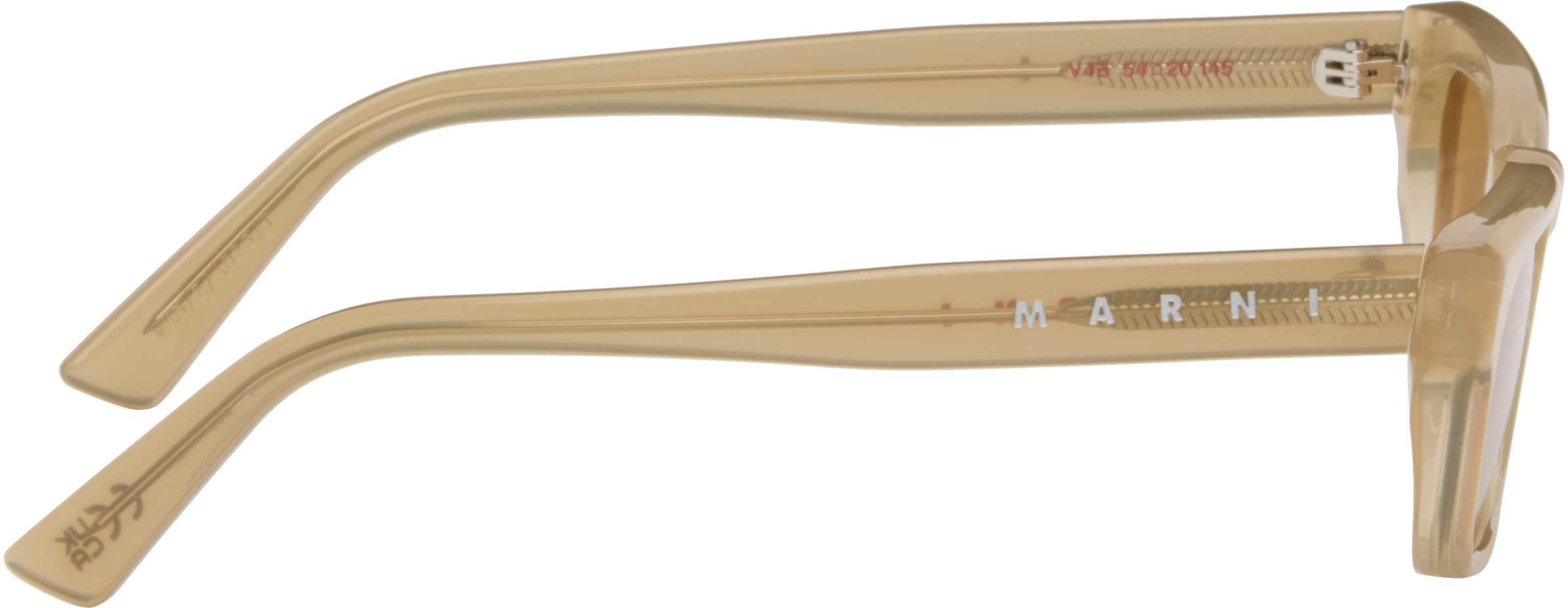 Marni Beige Retrosuperfuture Edition Floosa Sunglasses In Neutral