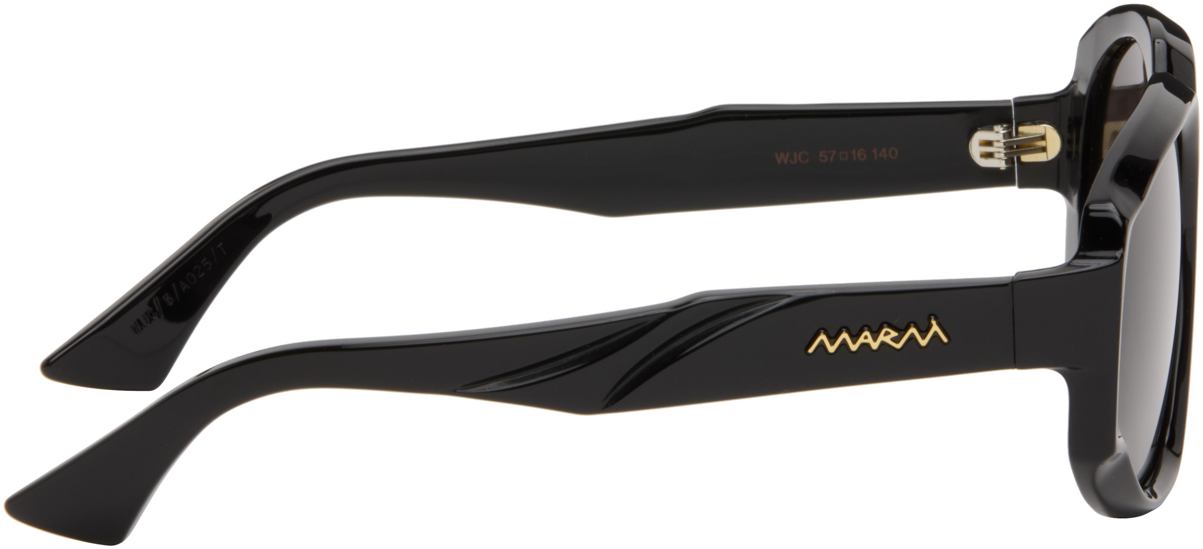 Marni Black Retrosuperfuture Edition Arithiel Sunglasses In Black