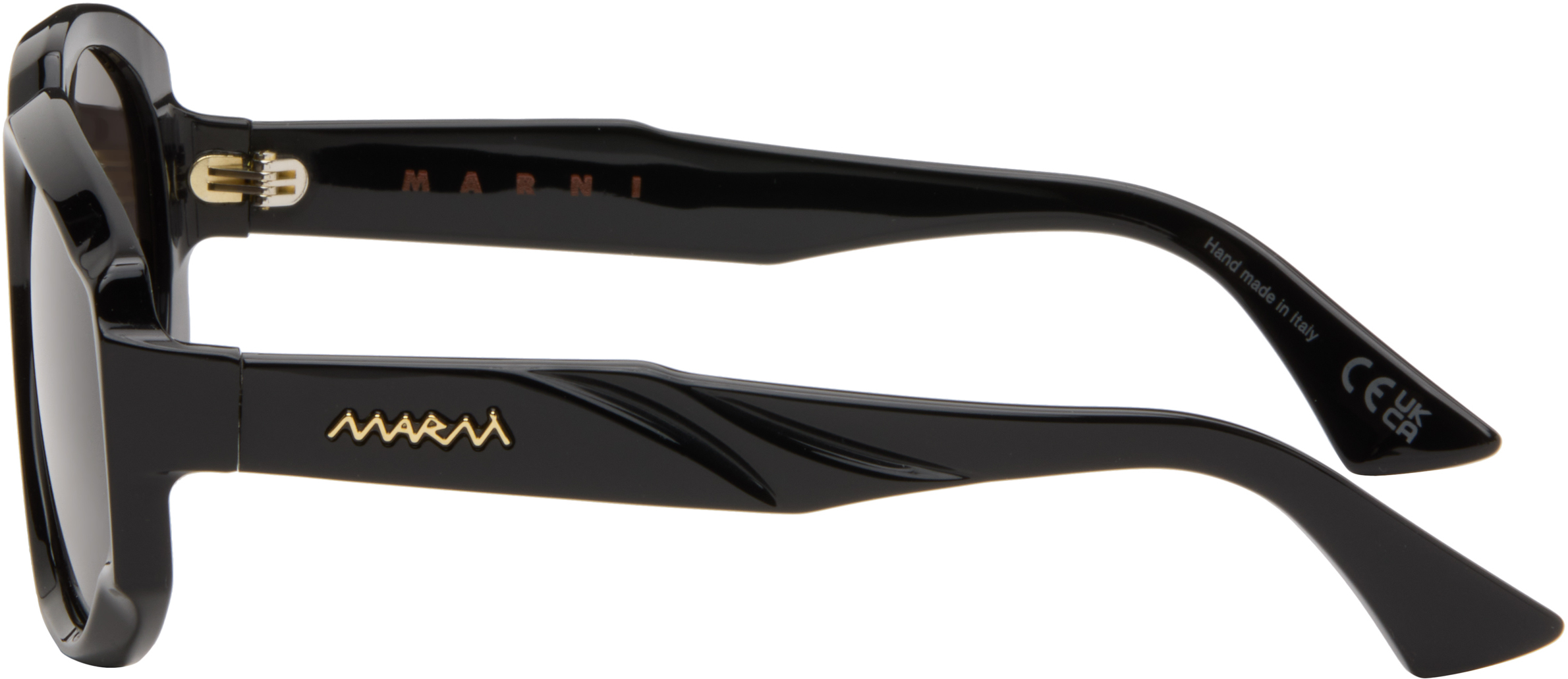 Marni Black Retrosuperfuture Edition Arithiel Sunglasses In Black