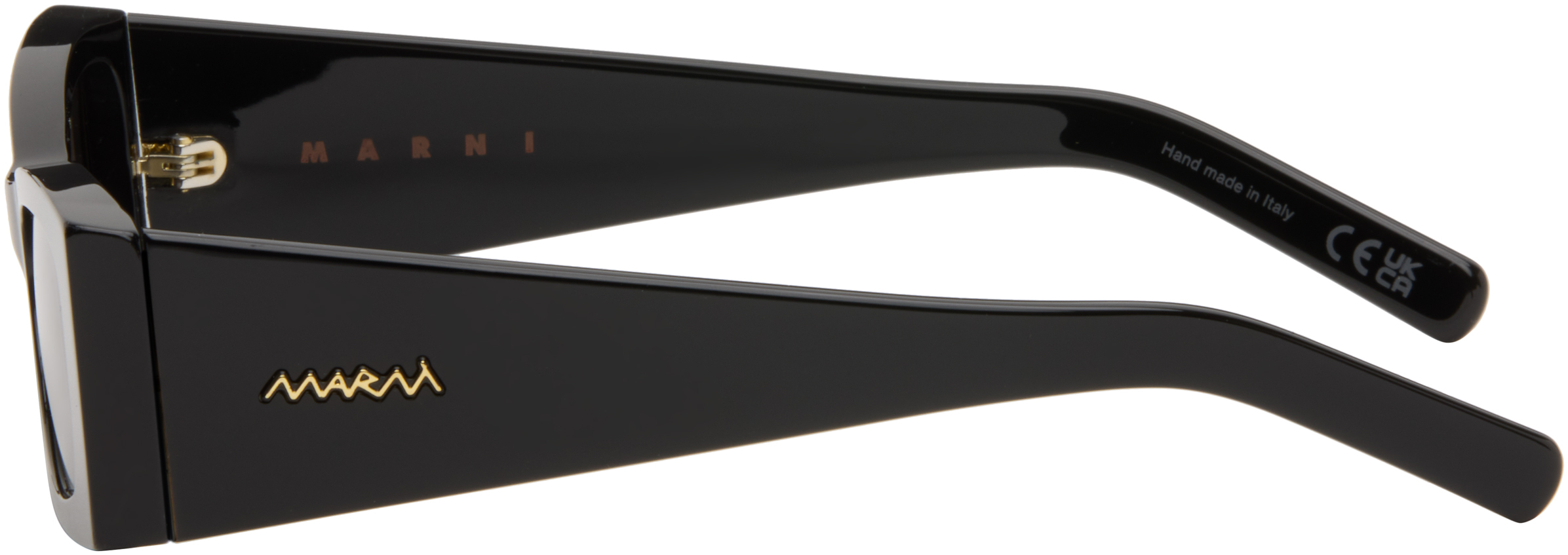 Marni Black Zokoa Sunglasses In Black