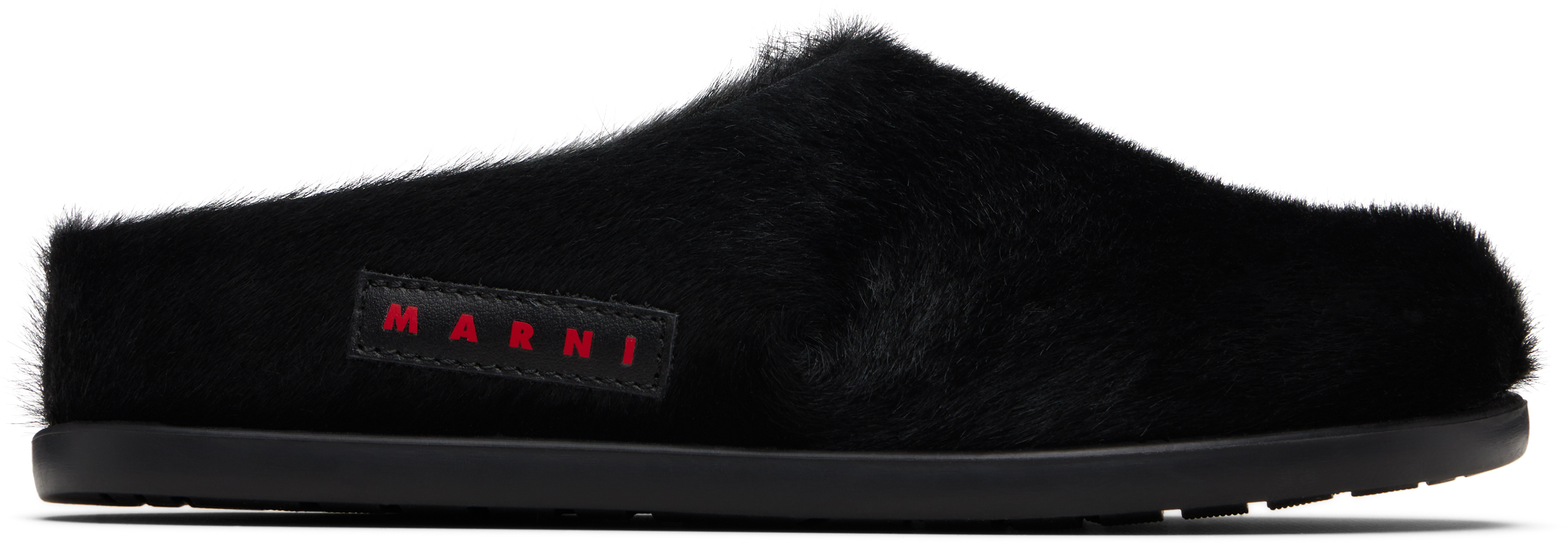 Kids Black Fussbett Slip-on Loafers by Marni | SSENSE