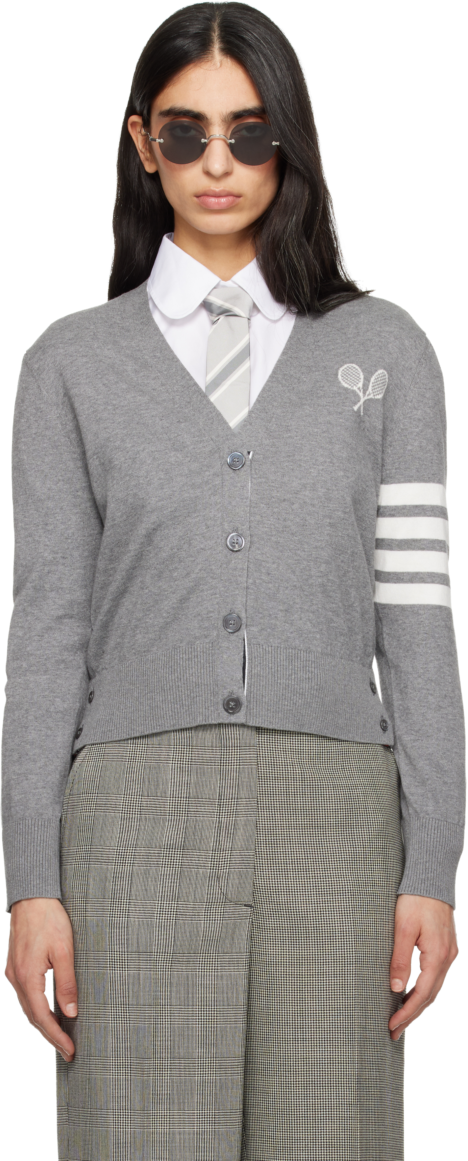 THOM BROWNE グレー 衣類ハンガー 6本セット ✔︎JUST IN SHOP THOM BROWNE ⁡ ▷3F ⁡ 3階「トムブラウン」より2026