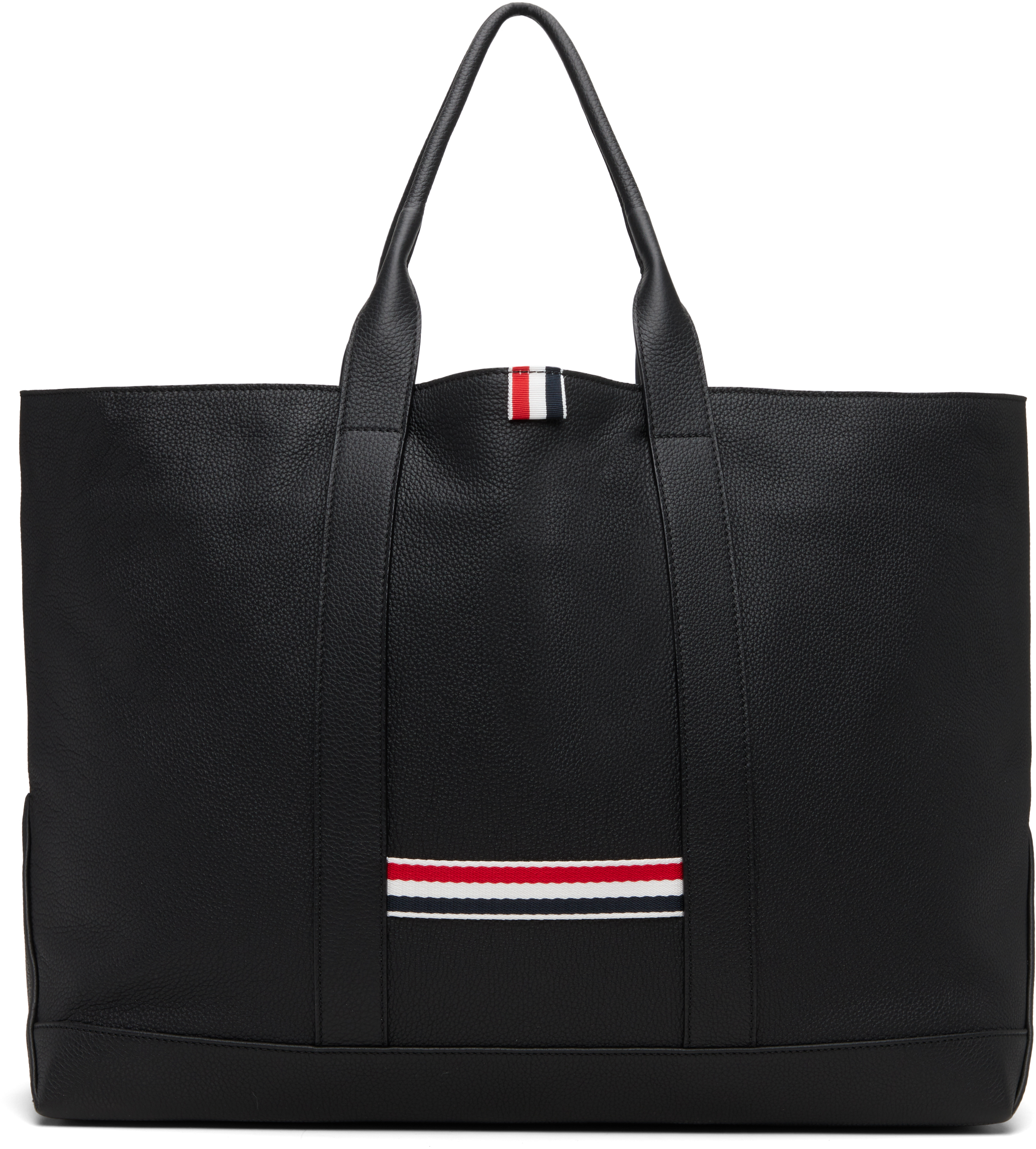 Thom Browne: Black Medium Tool Tote | SSENSE
