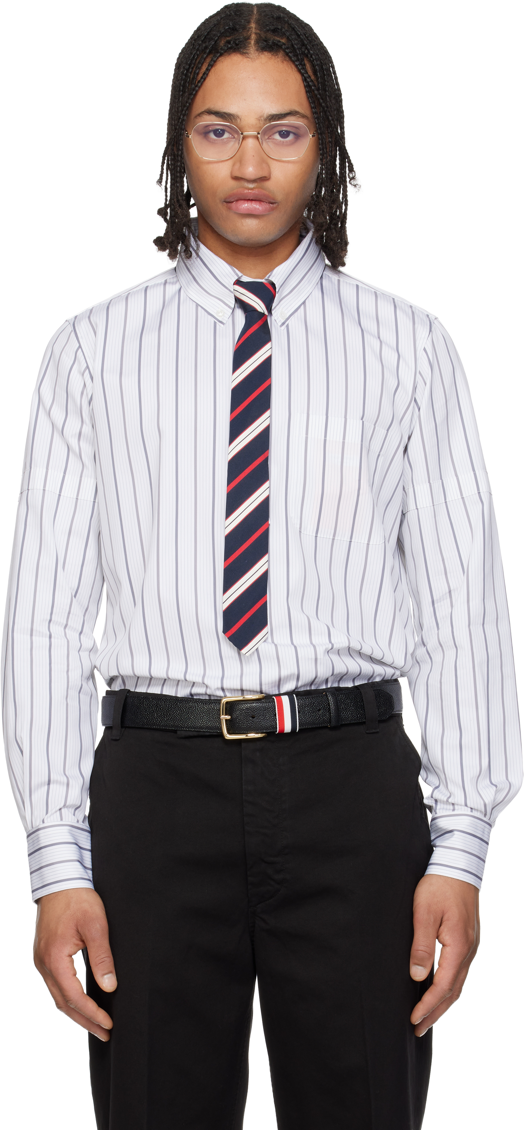 Thom Browne メンズ シャツ | SSENSE 日本