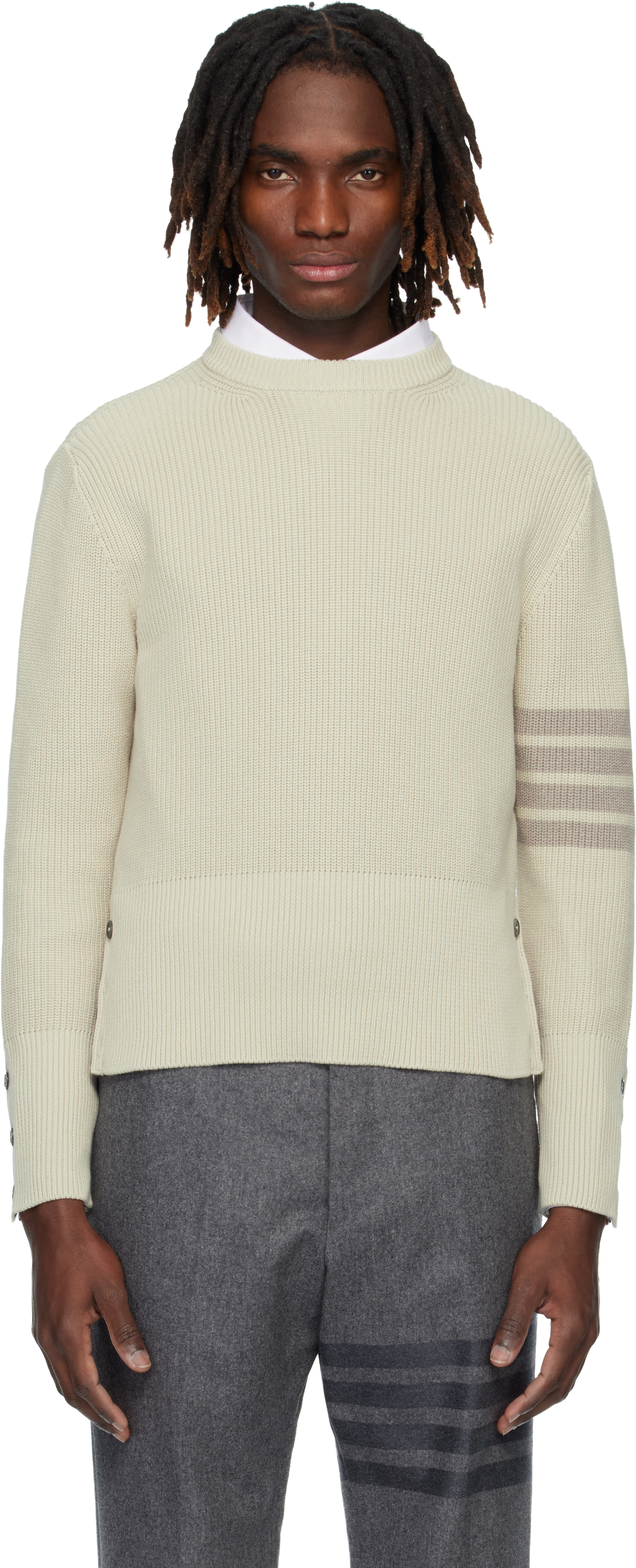 Thom Browne 4BAR クルーネック 【公式通販】