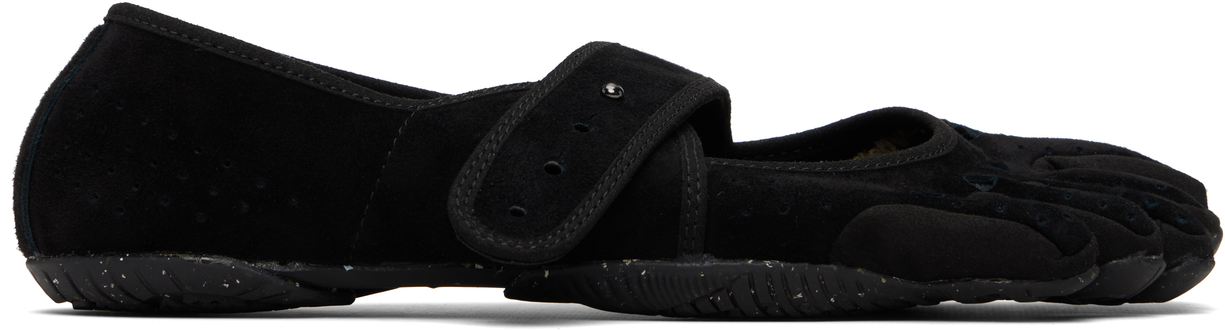 靴 vibram five fingers mary jane shoes Vibram FiveFingers: ブラック Performa Jane EVO シューズ | SSENSE 日本