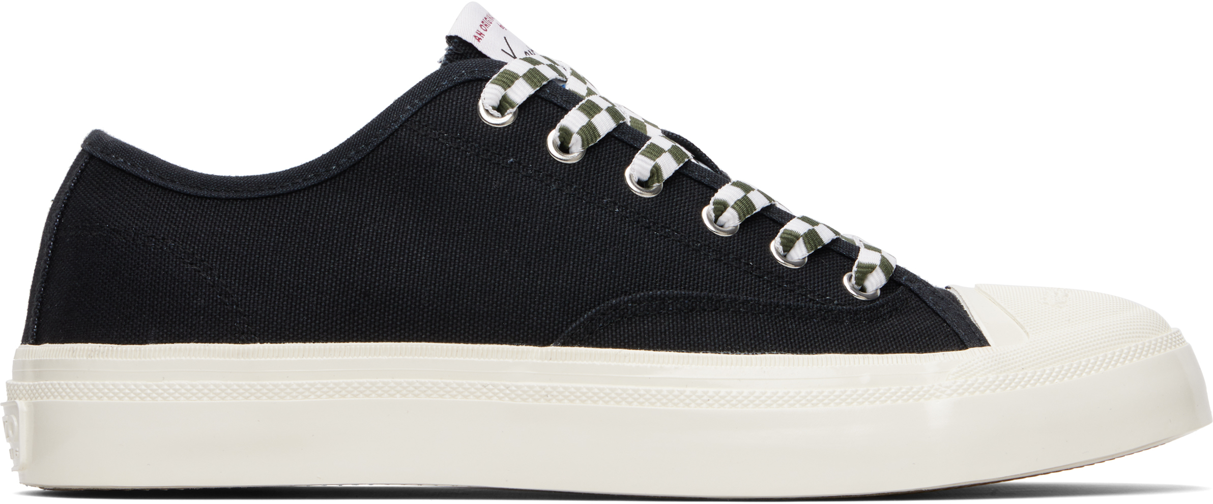 Black Kenzo Paris 'KENZO Hoshi' Low Top Sneakers by Kenzo on Sale