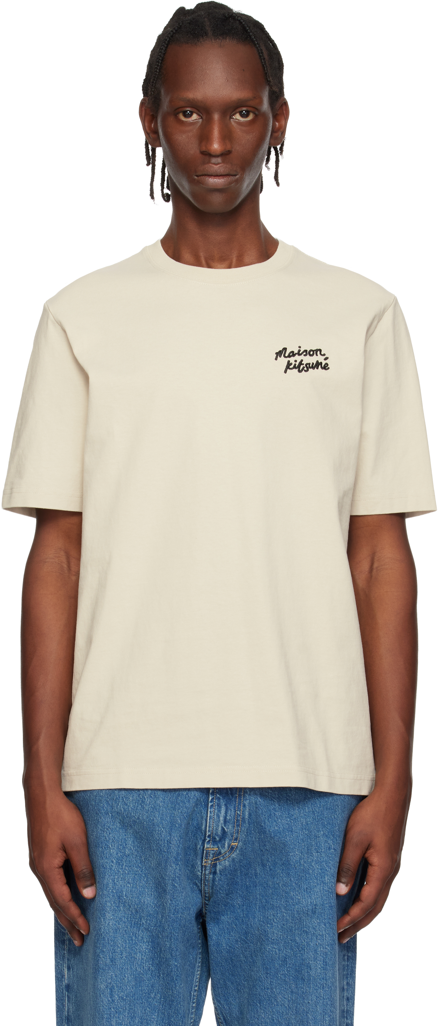 Off-White 'Maison Kitsuné' Handwriting Comfort T-shirt by Maison