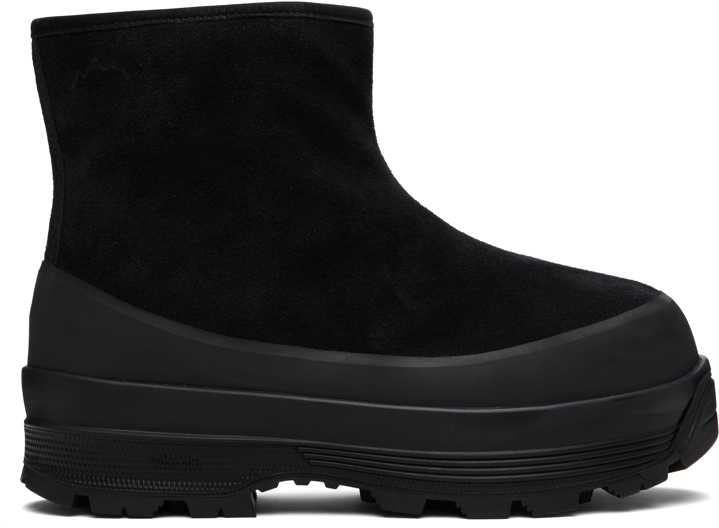 Diemme Black Badia Shearling Boots In Black