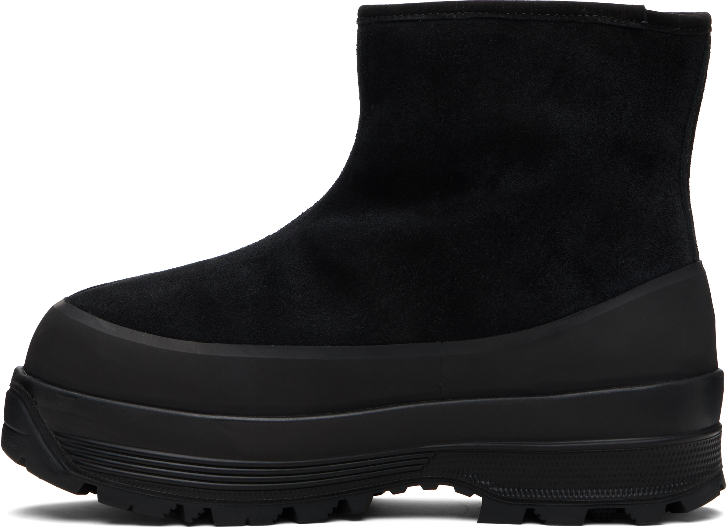 Diemme Black Badia Shearling Boots In Black