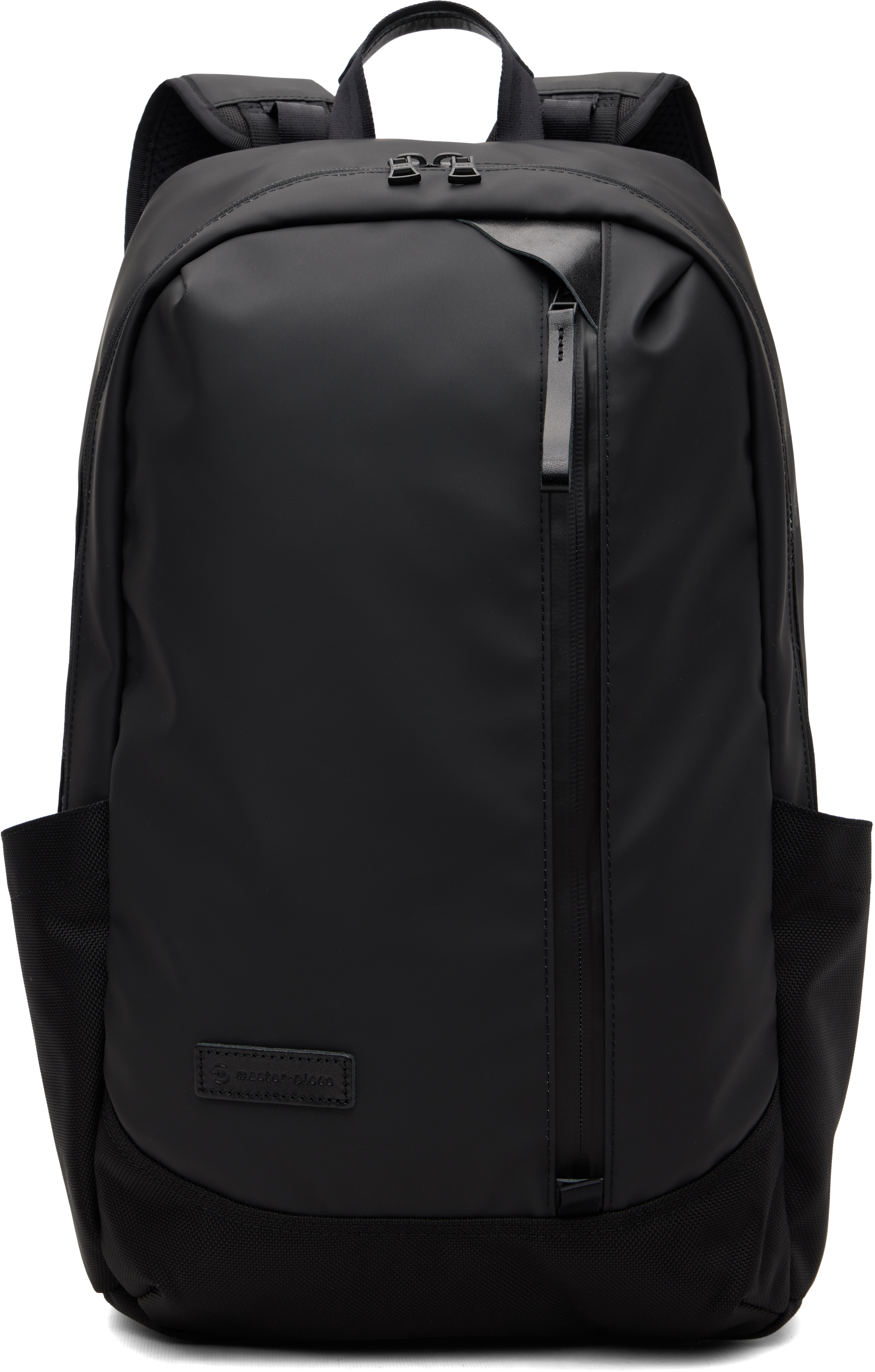 master-piece Black Slick M Backpack