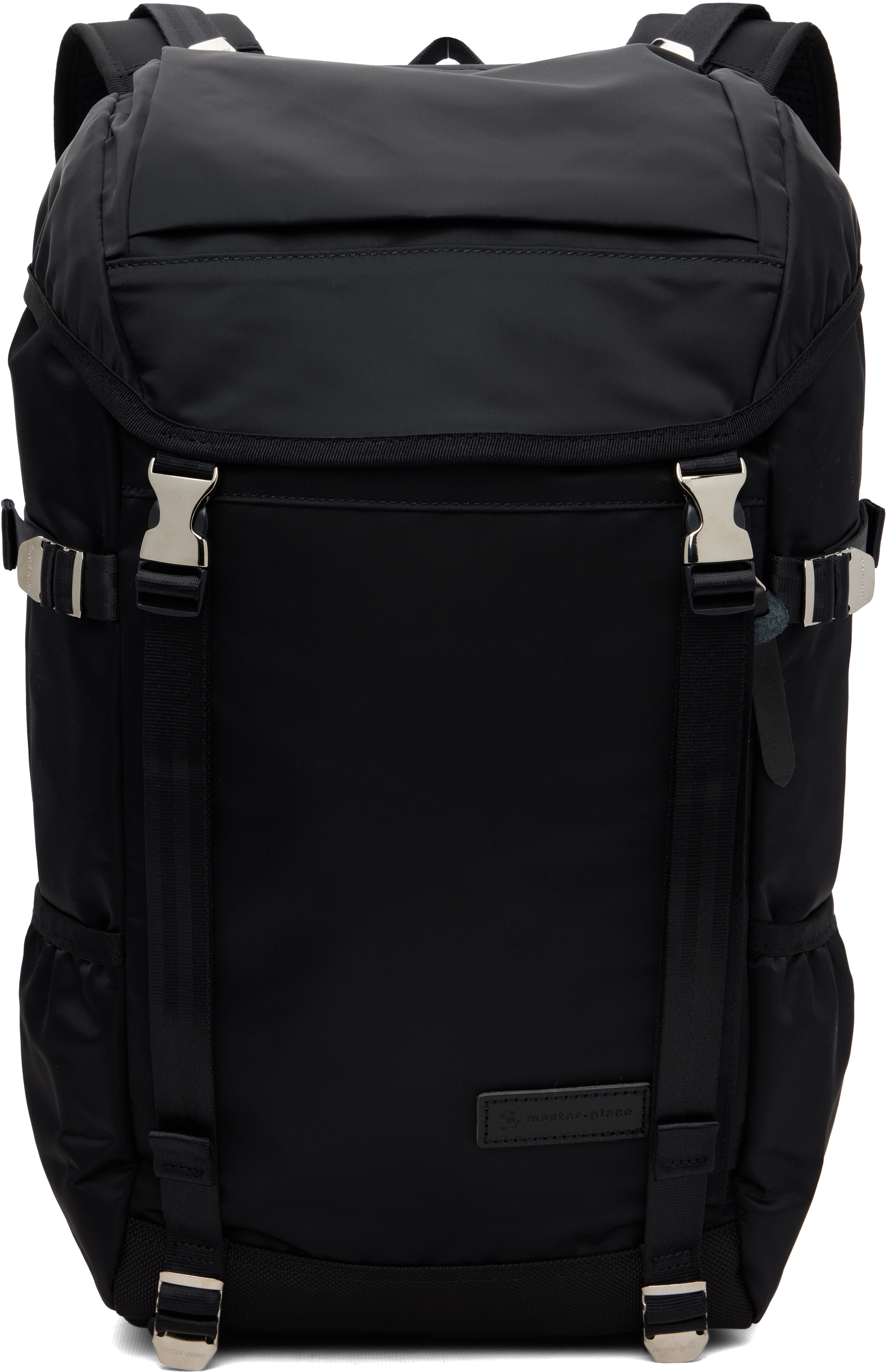 master-piece Black Lightning Flap Backpack