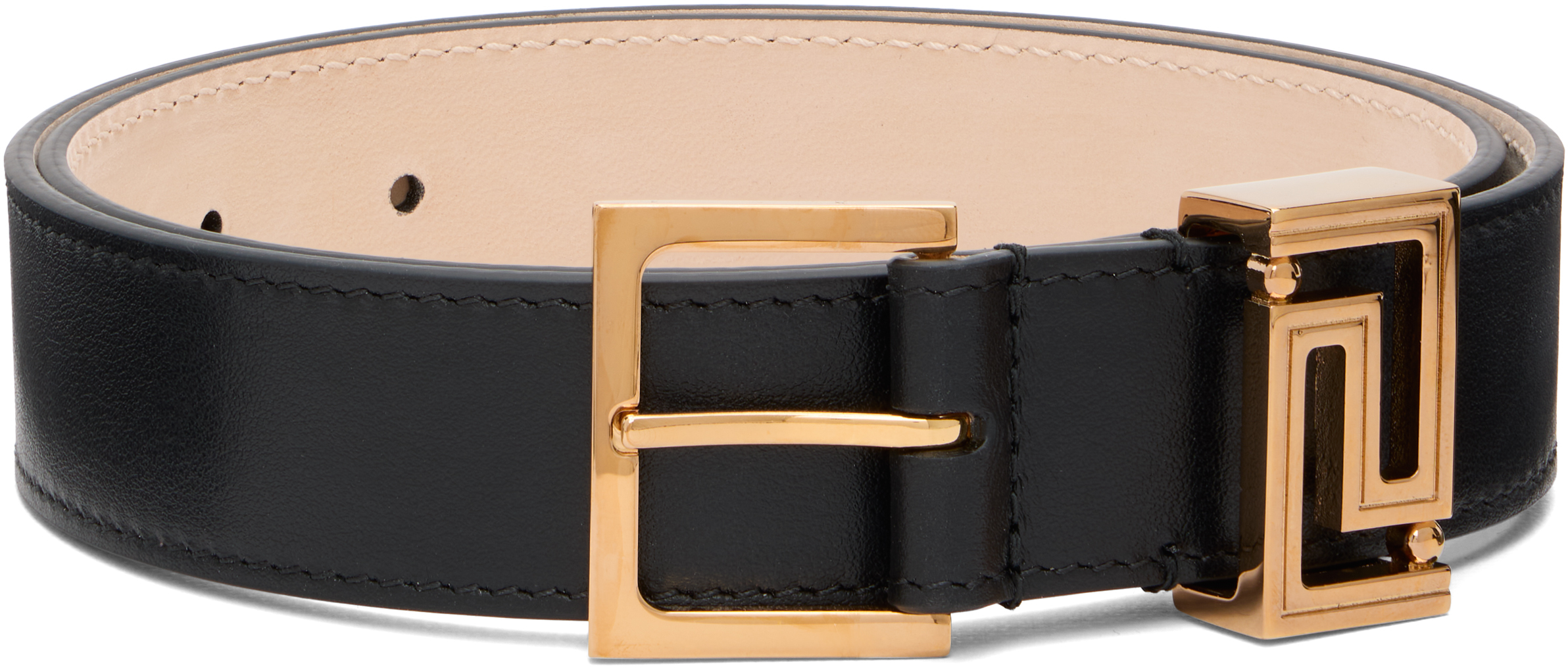 Versace  Greca Goddess leather belt Versace Greca Goddess leather belt Versace main image 4